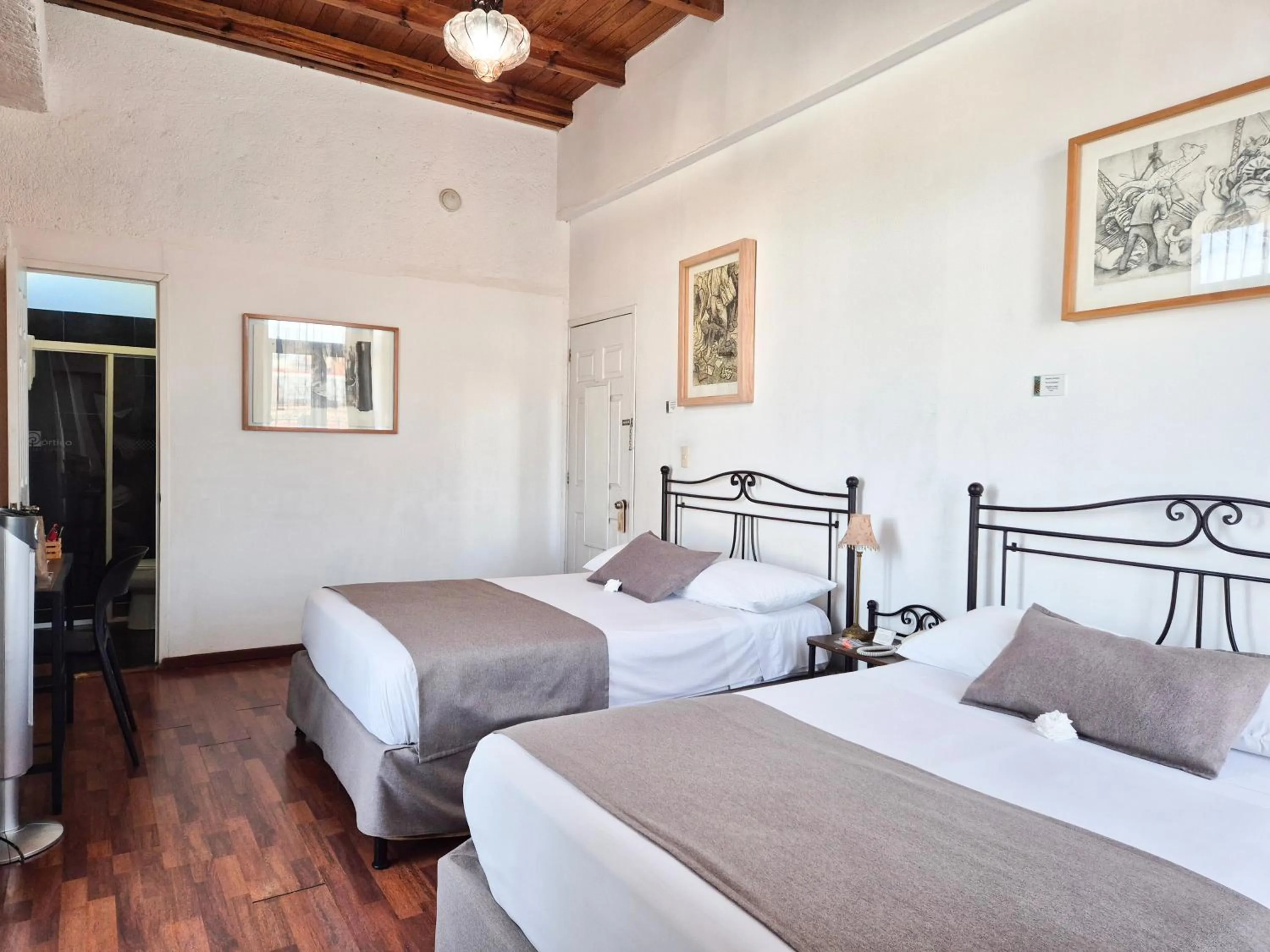 Bed in Pórtico Hotel & Galería