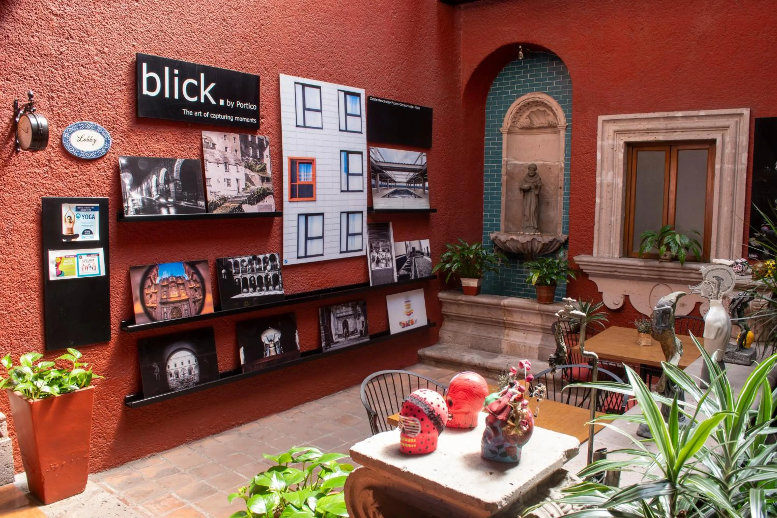 Lobby or reception in Pórtico Hotel & Galería