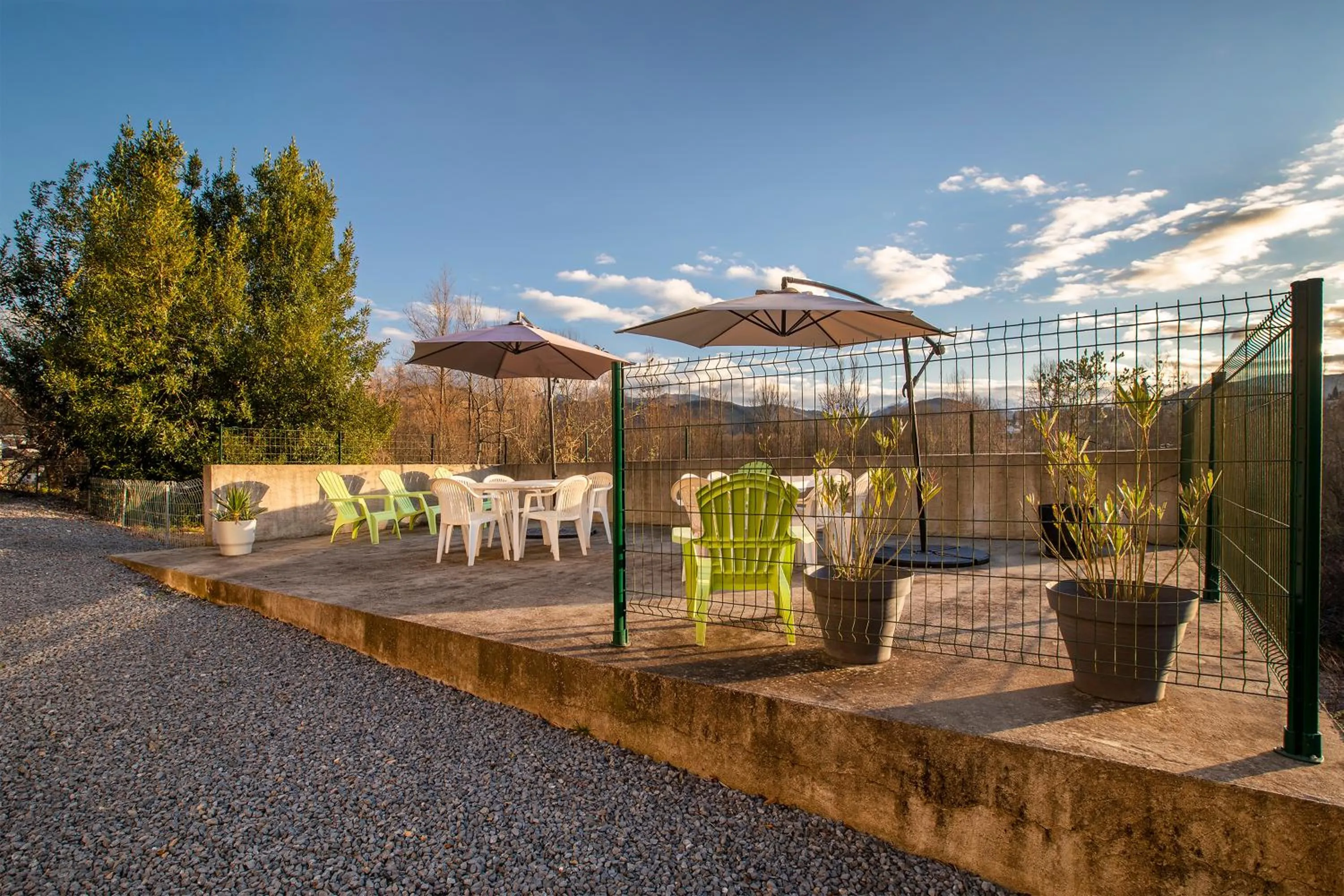 Natural landscape in Chambres d'hôtes Chez Barbara