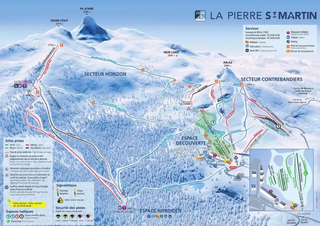 Skiing in Chambres d'hôtes Chez Barbara