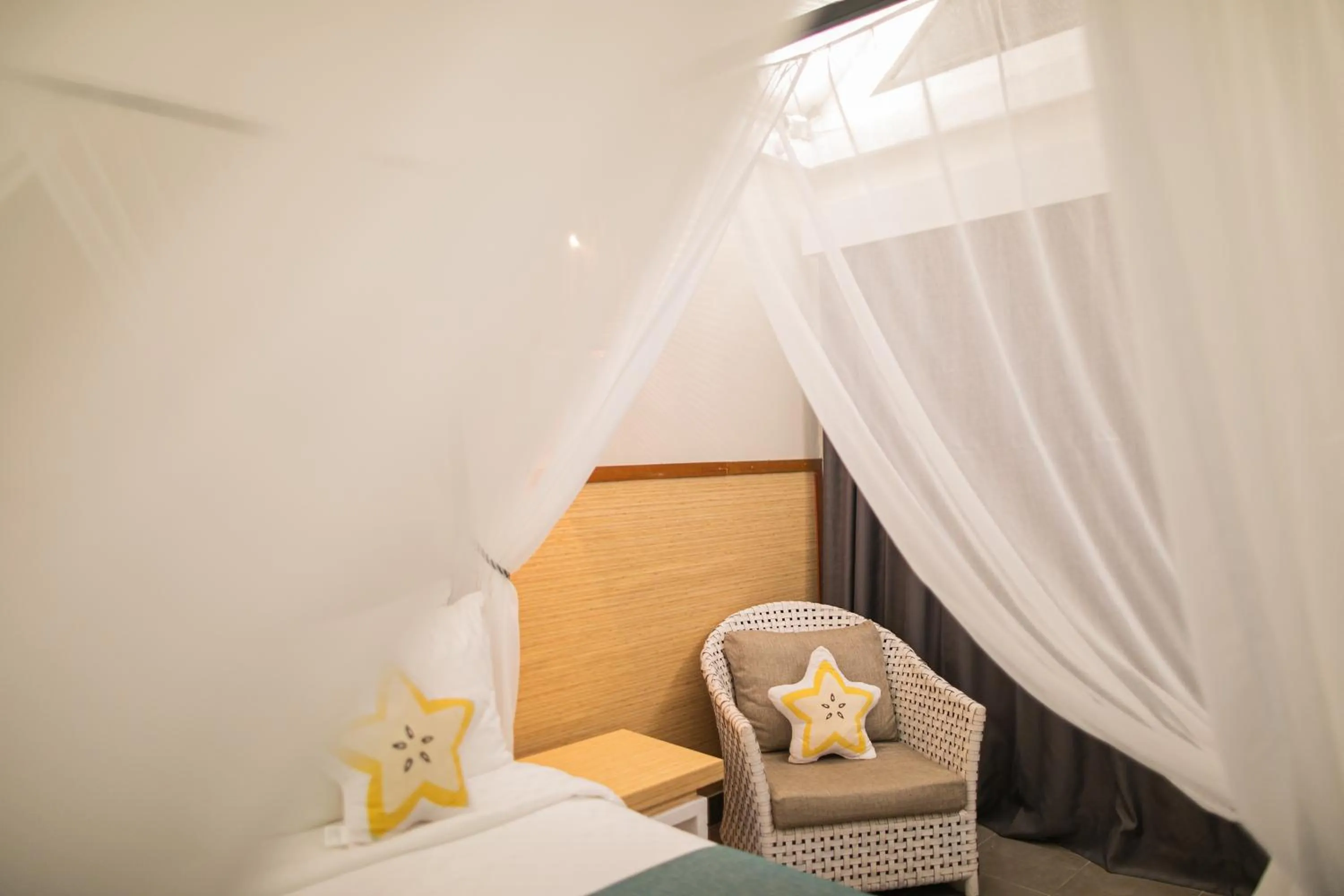 Decorative detail, Bed in The Forty Eight Resort Candidasa