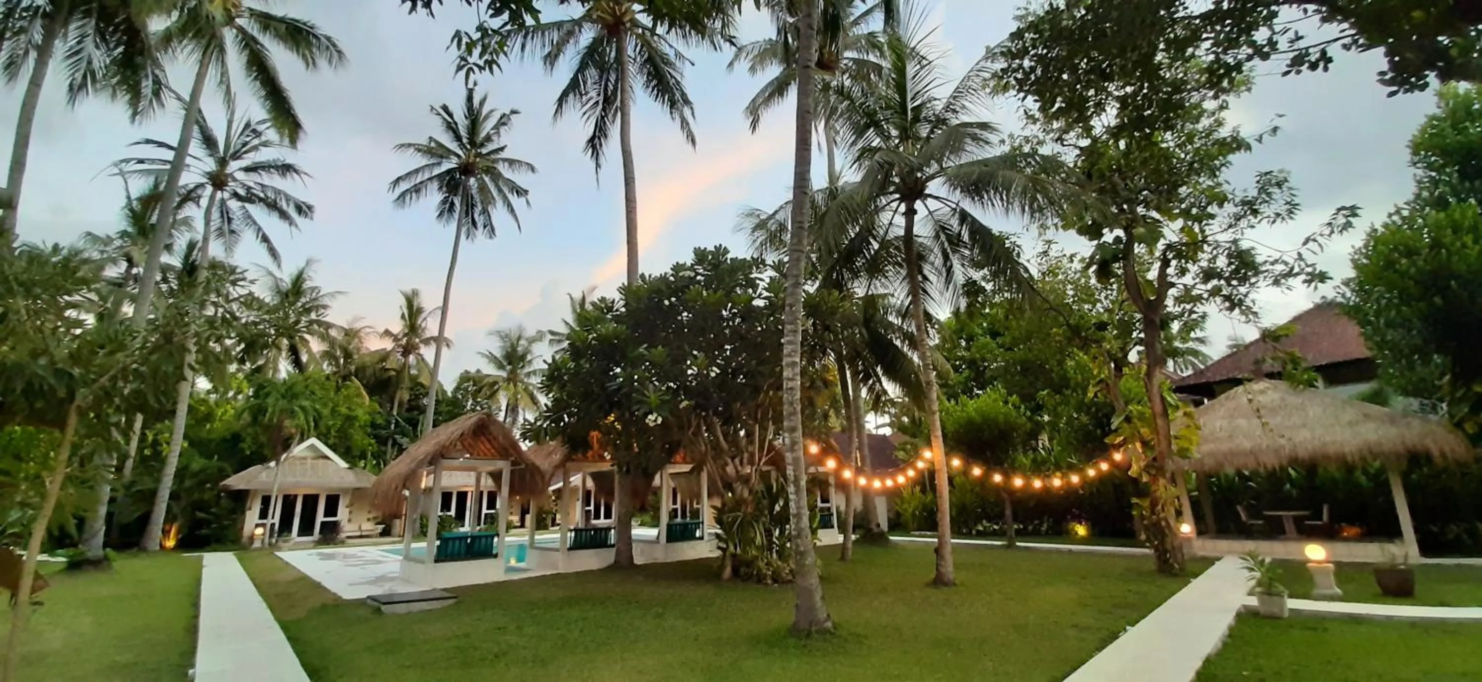 Natural landscape in The Forty Eight Resort Candidasa