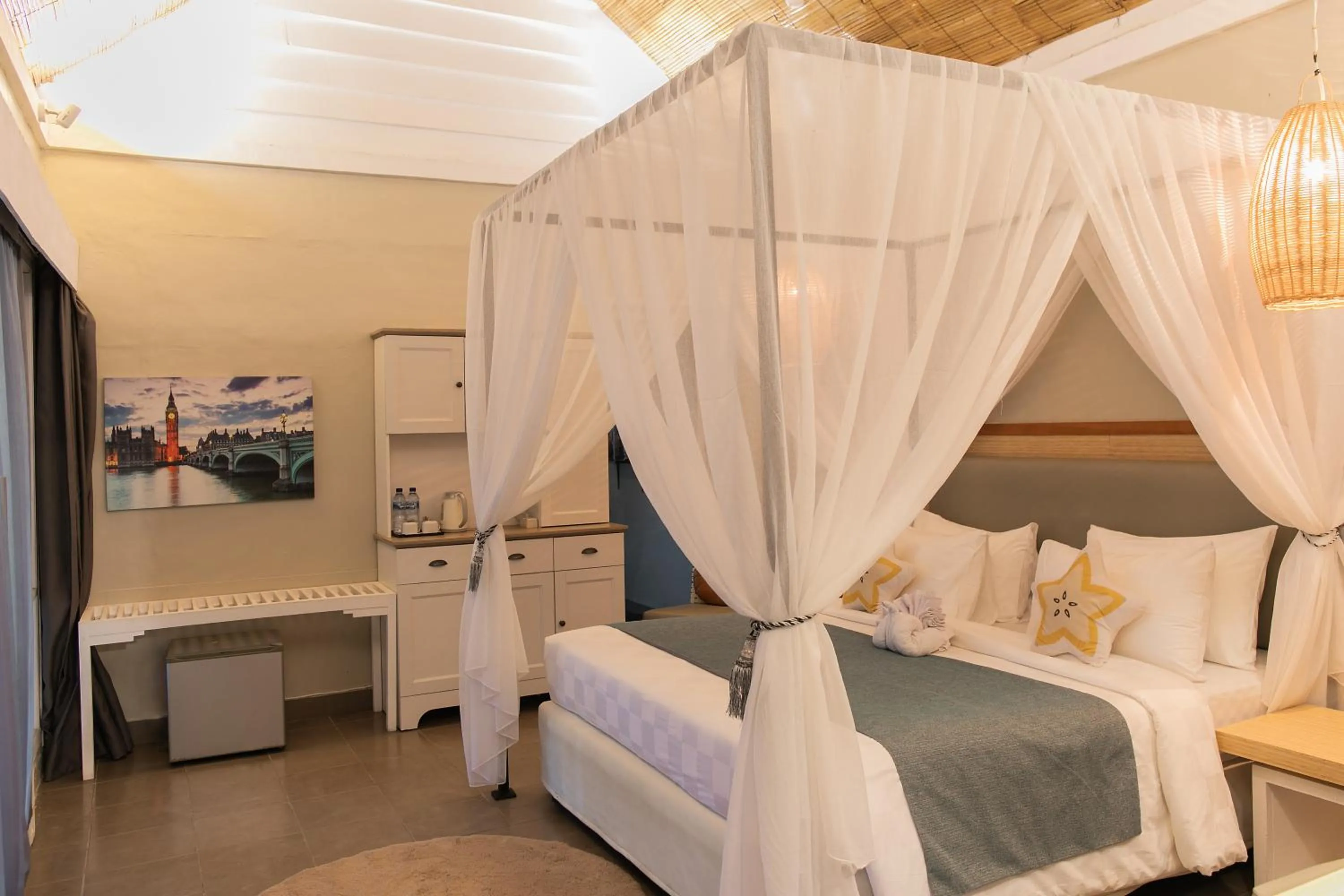 Bed in The Forty Eight Resort Candidasa