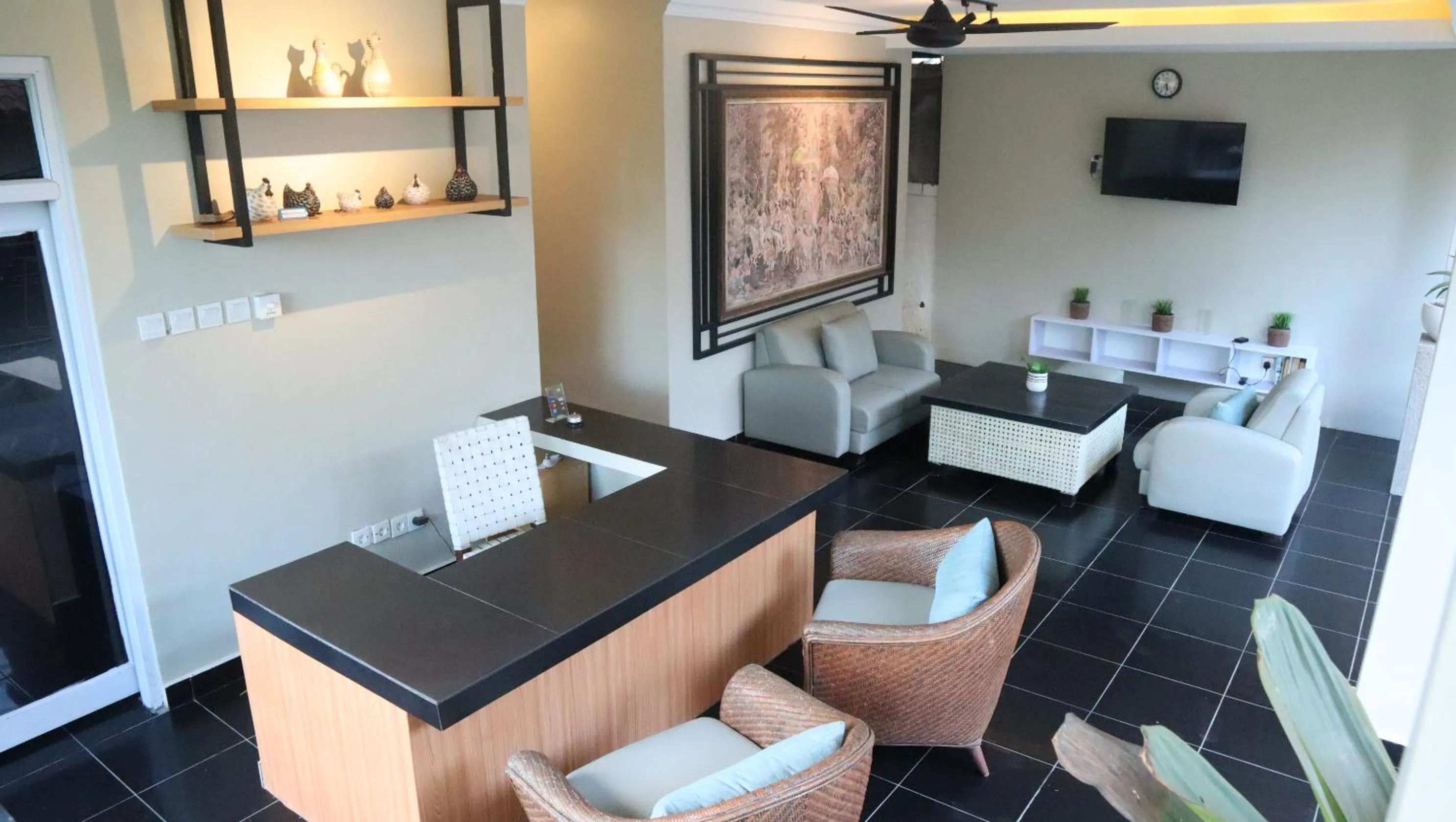 Lobby or reception in The Forty Eight Resort Candidasa