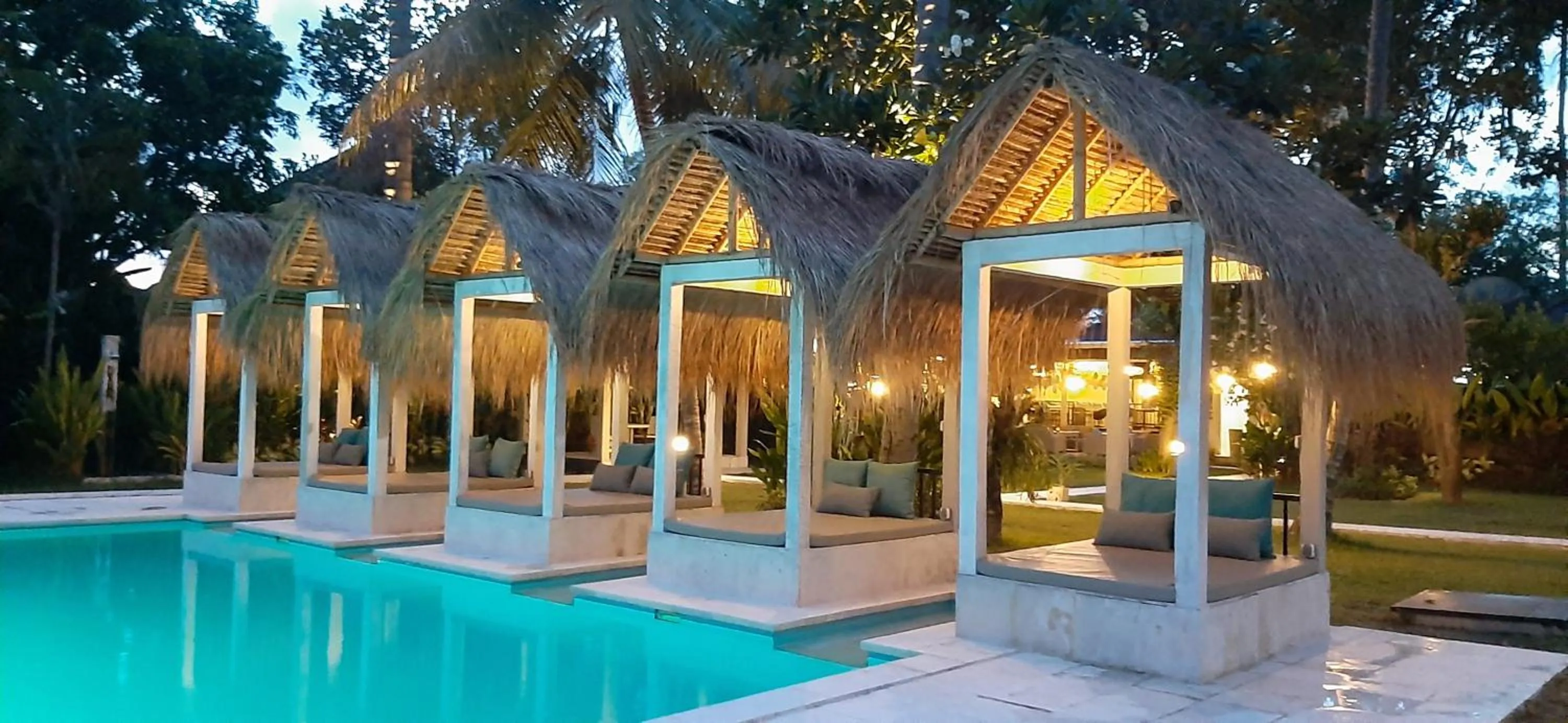 Swimming pool in The Forty Eight Resort Candidasa