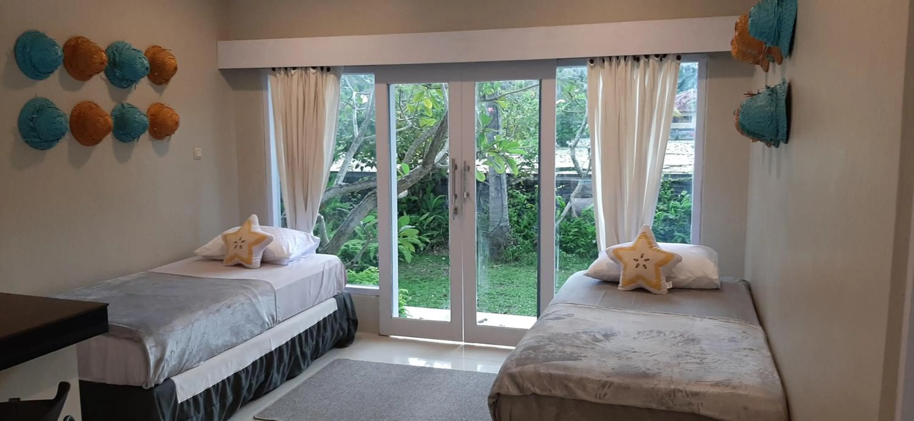 Bed in The Forty Eight Resort Candidasa