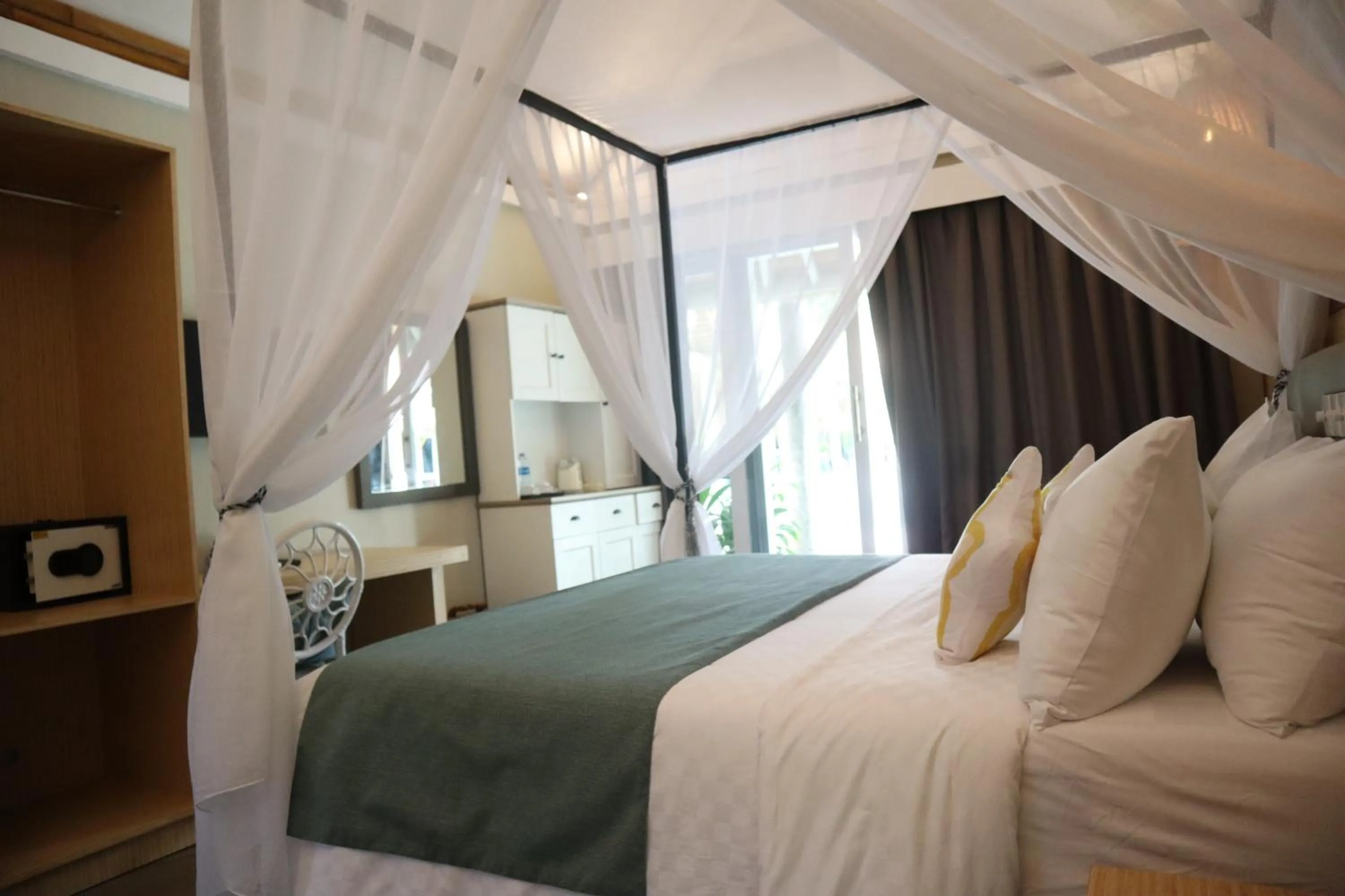 Bed in The Forty Eight Resort Candidasa