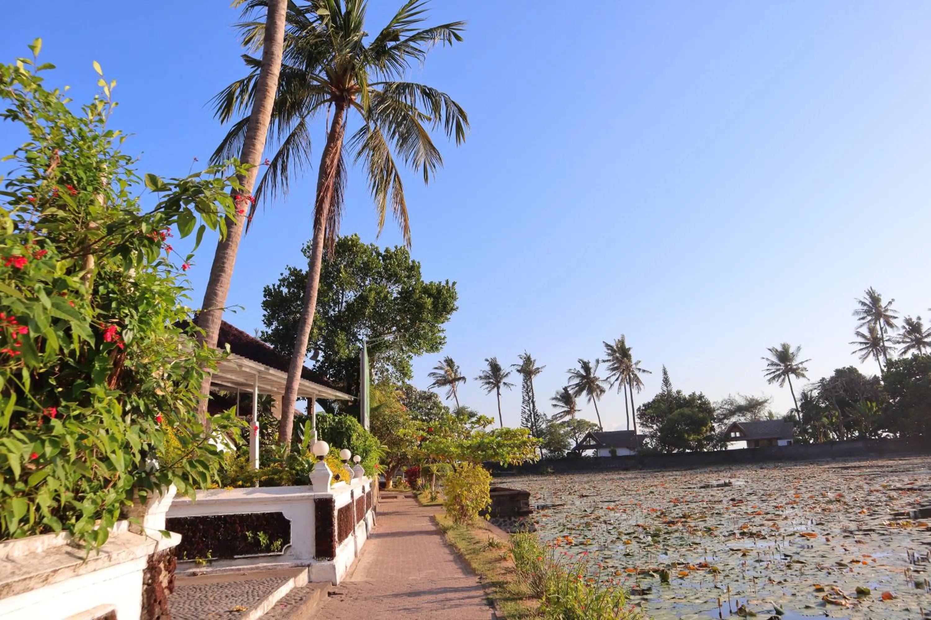 Beach in The Forty Eight Resort Candidasa