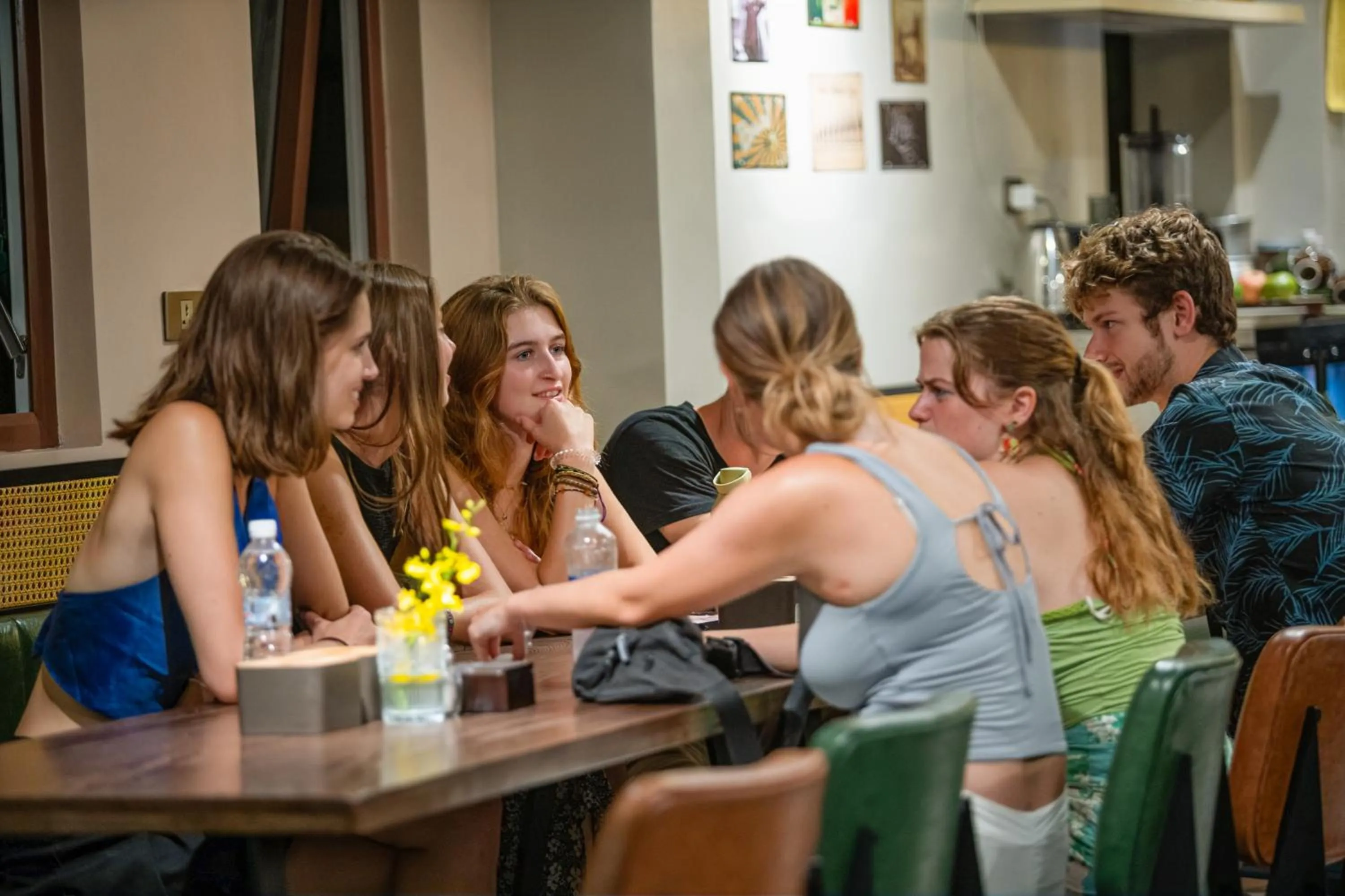 Guests in The Oversleep Catba Hostel & Pool Bar