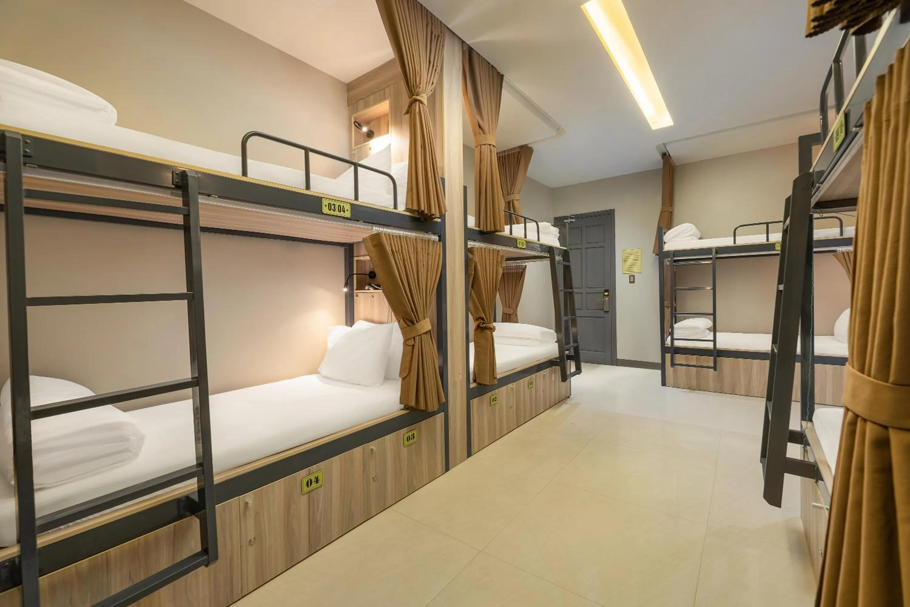 Property building, Bed in The Oversleep Catba Hostel & Pool Bar