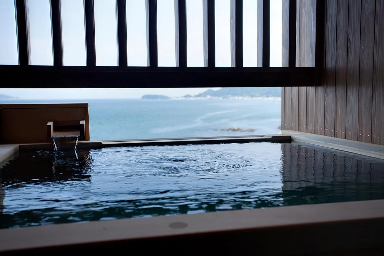 Hot Spring Bath in Hanagoyomi