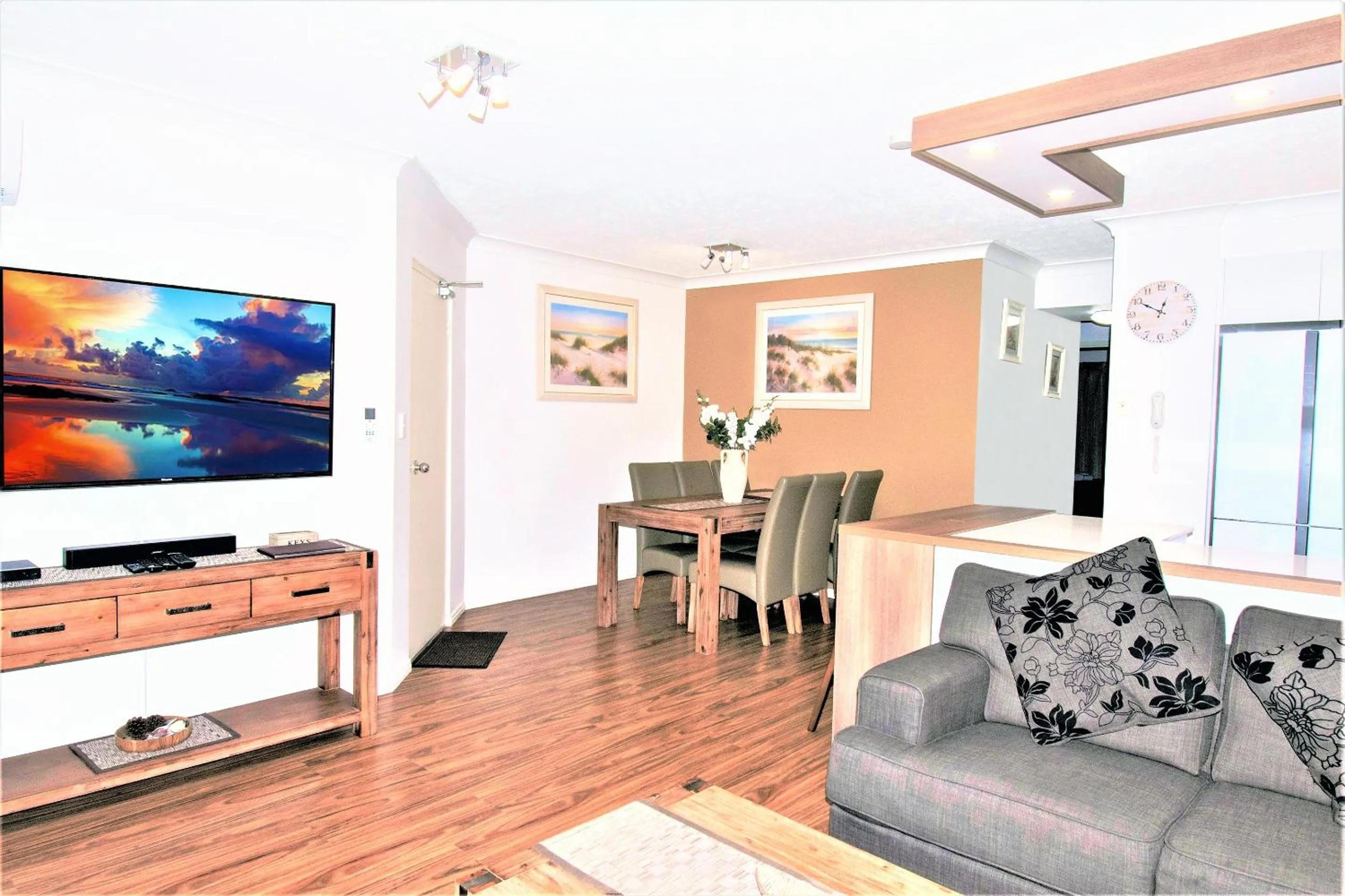 Living room in Grande Florida Beachside Resort