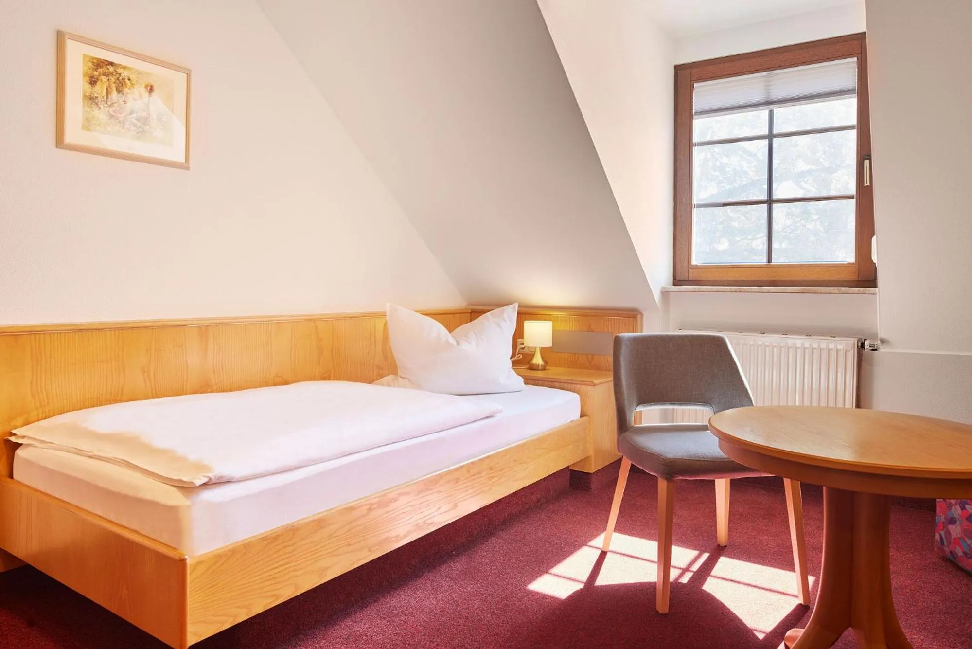 Bedroom, Bed in Hotel garni Sonnenhof