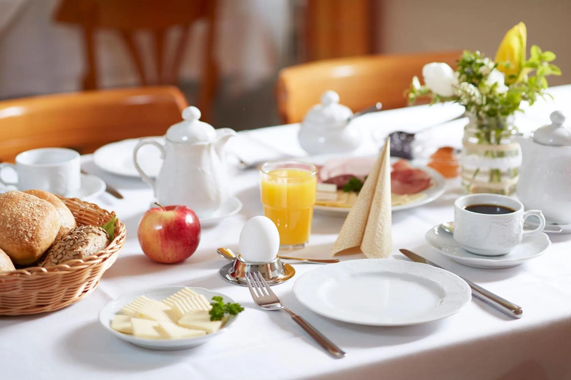 Breakfast in Hotel garni Sonnenhof