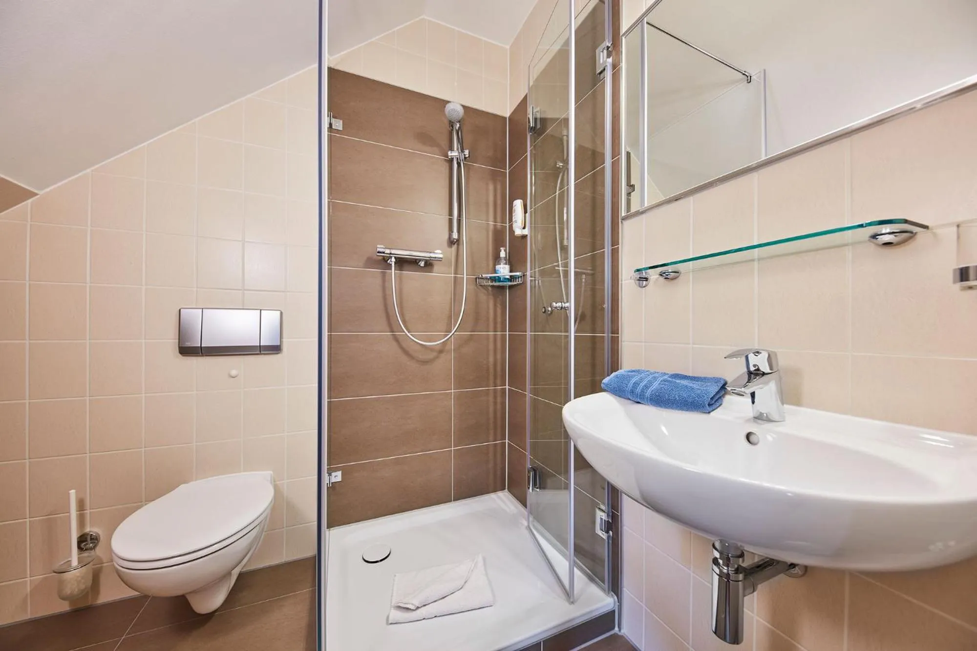 Bathroom in Hotel garni Sonnenhof