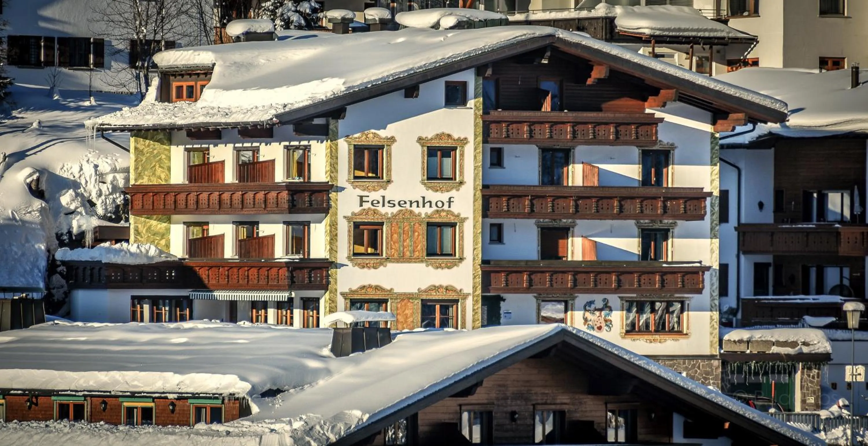 Winter in Hotel-Garni Felsenhof