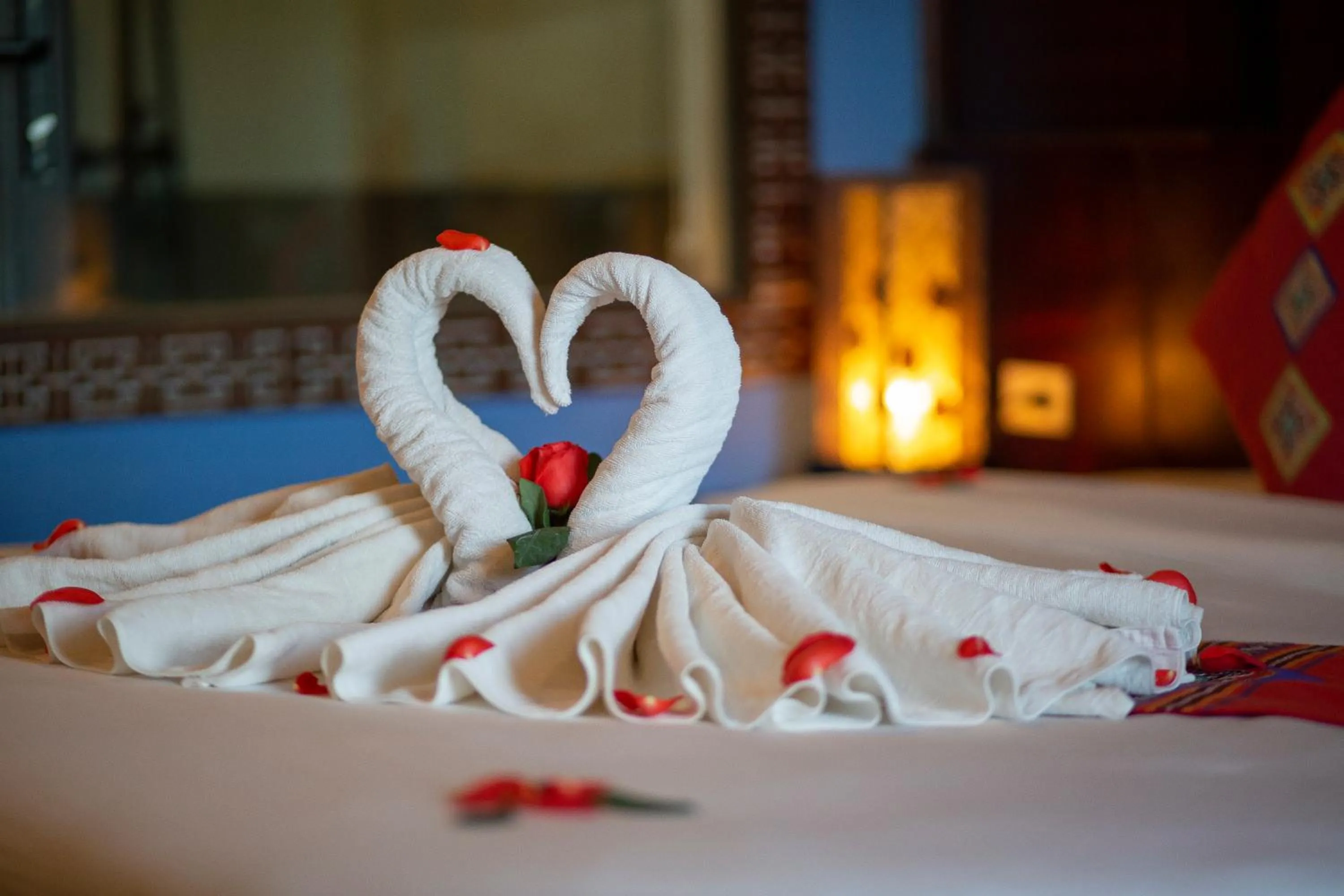 Bed in Saparis Hotel