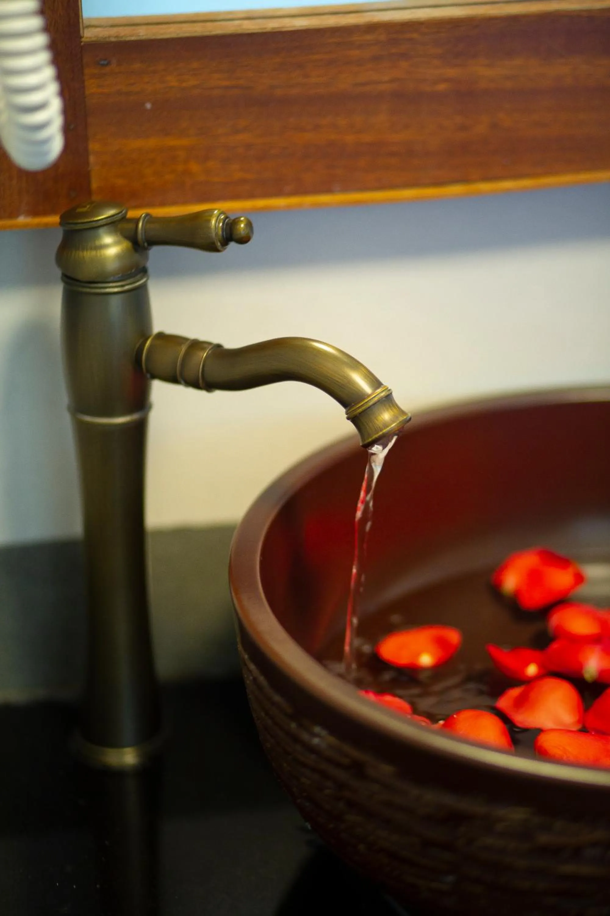 Shower in Saparis Hotel