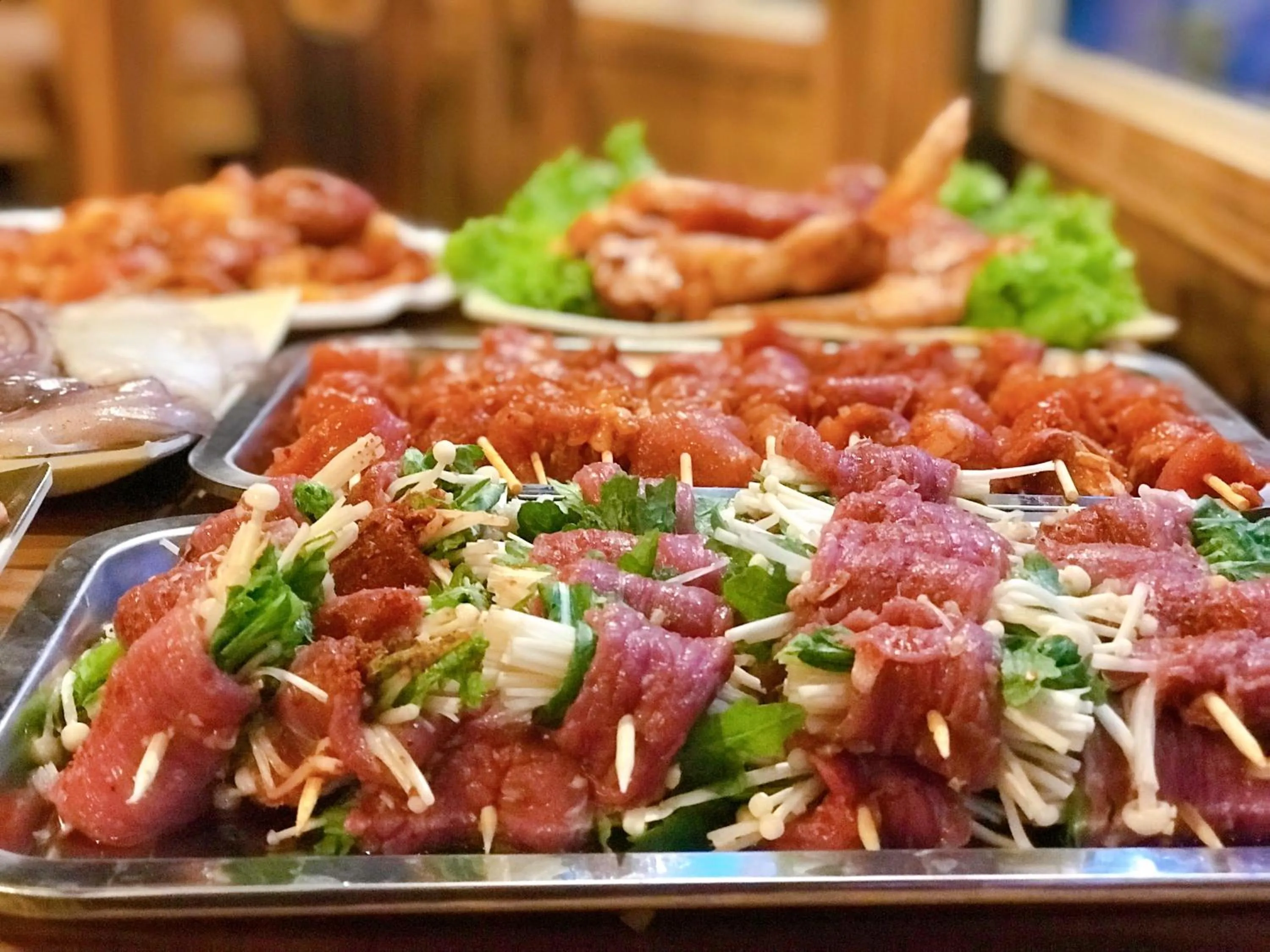 Food and drinks in Saparis Hotel