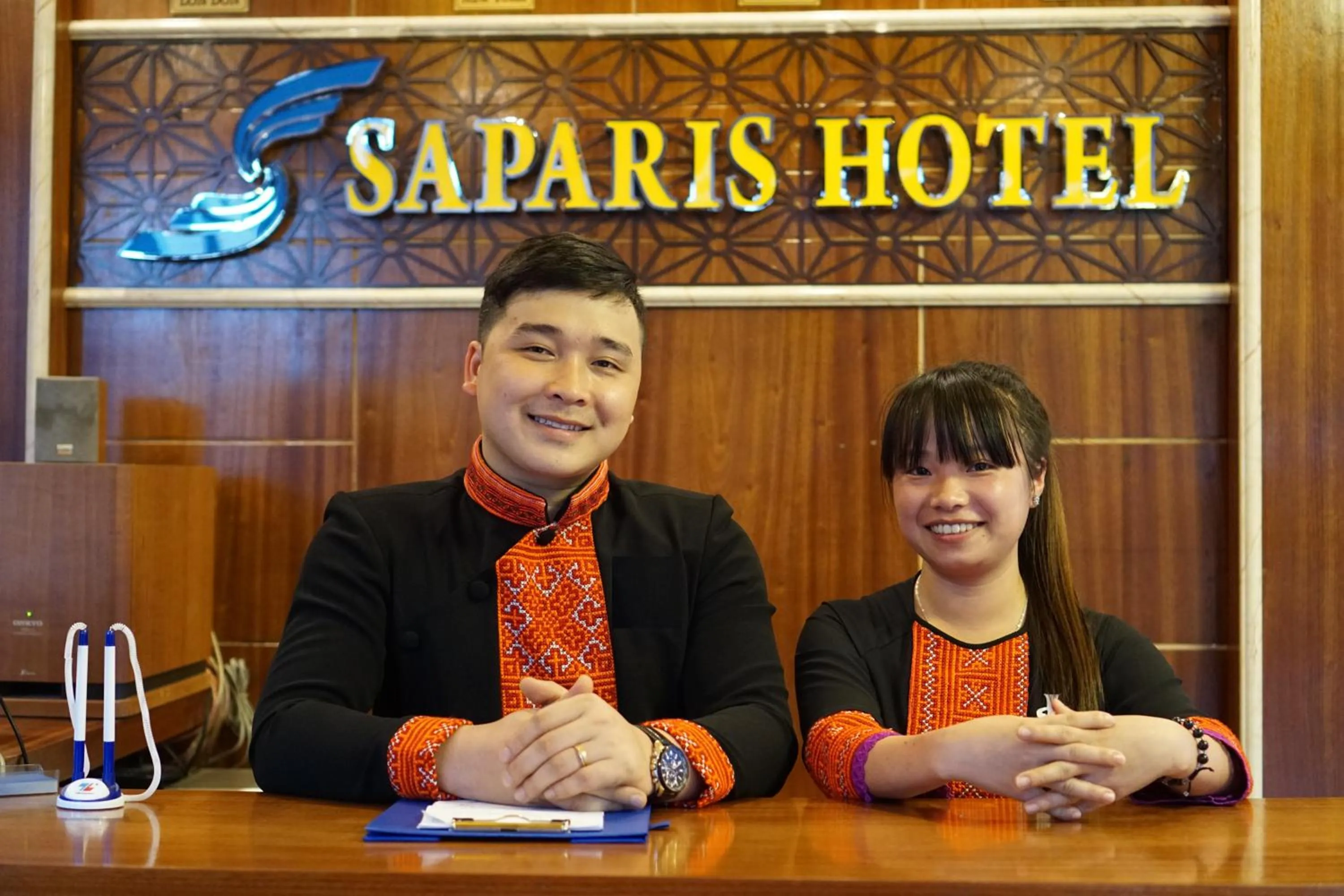 Staff in Saparis Hotel