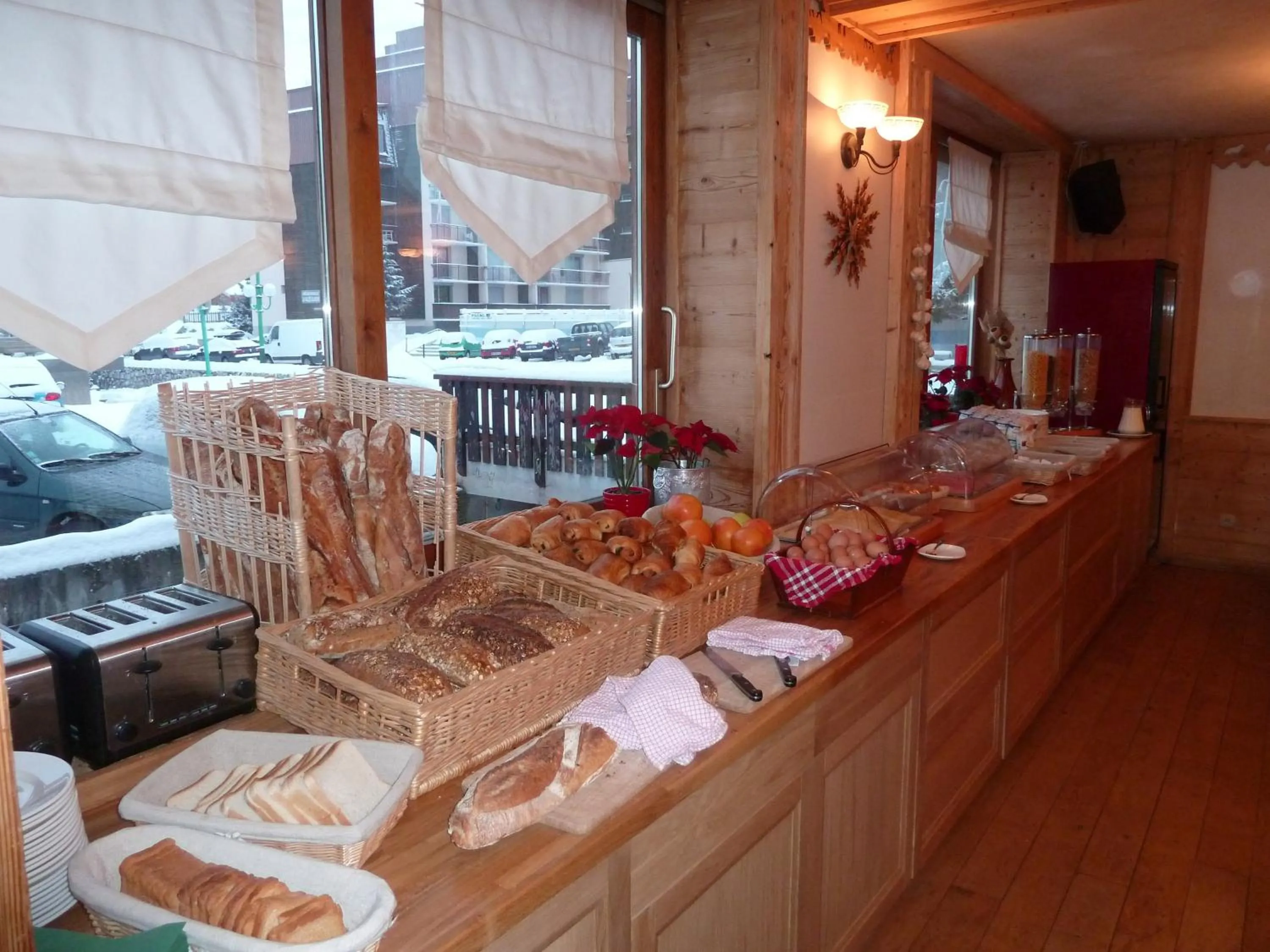 Food and drinks in Hotel le Sherpa