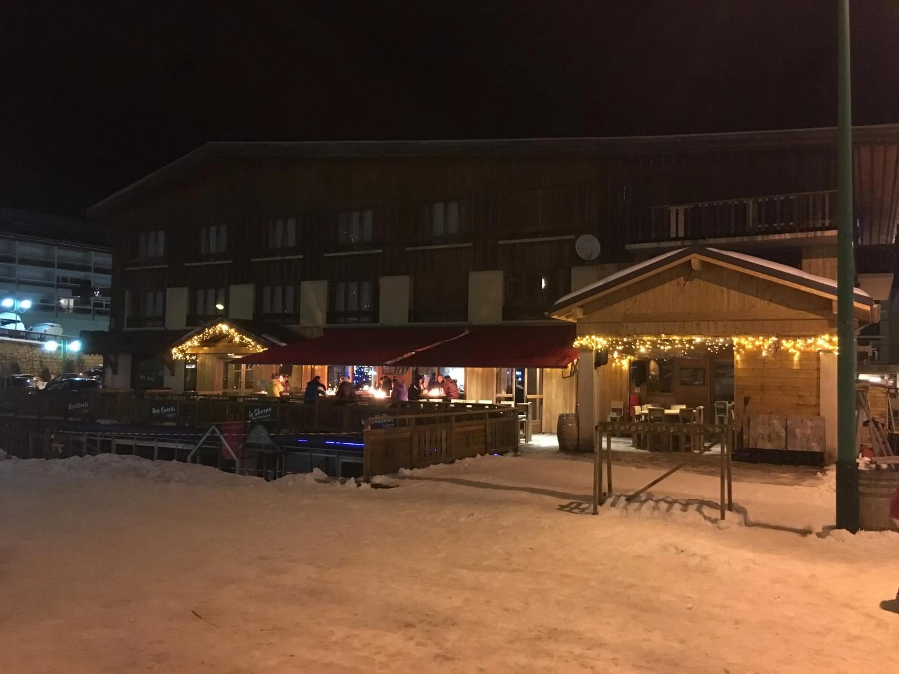 Balcony/Terrace in Hotel le Sherpa