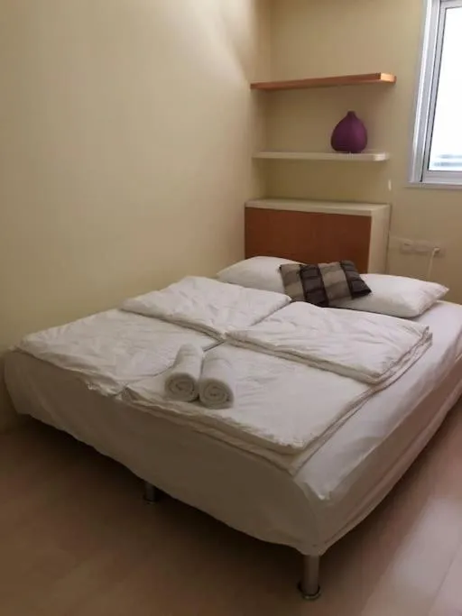 Bed in Nitza Seaview Apartments