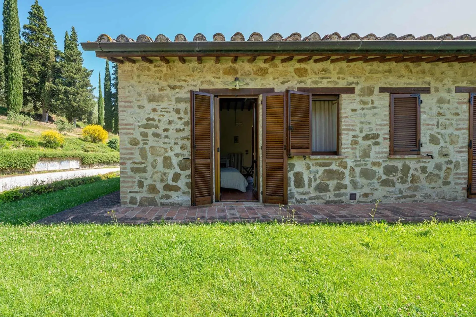 Garden in Il Castellaro Country House