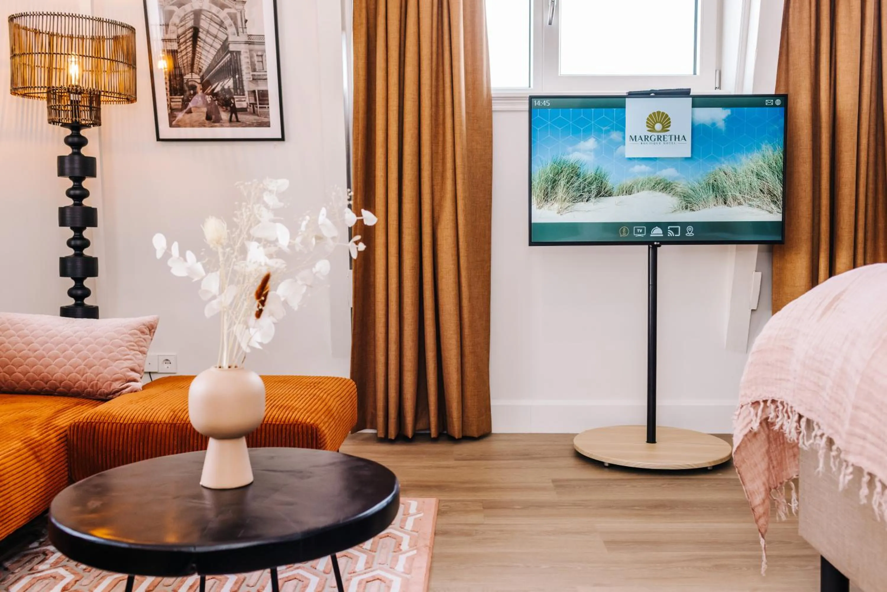 Seating area in Boutique hotel Margretha