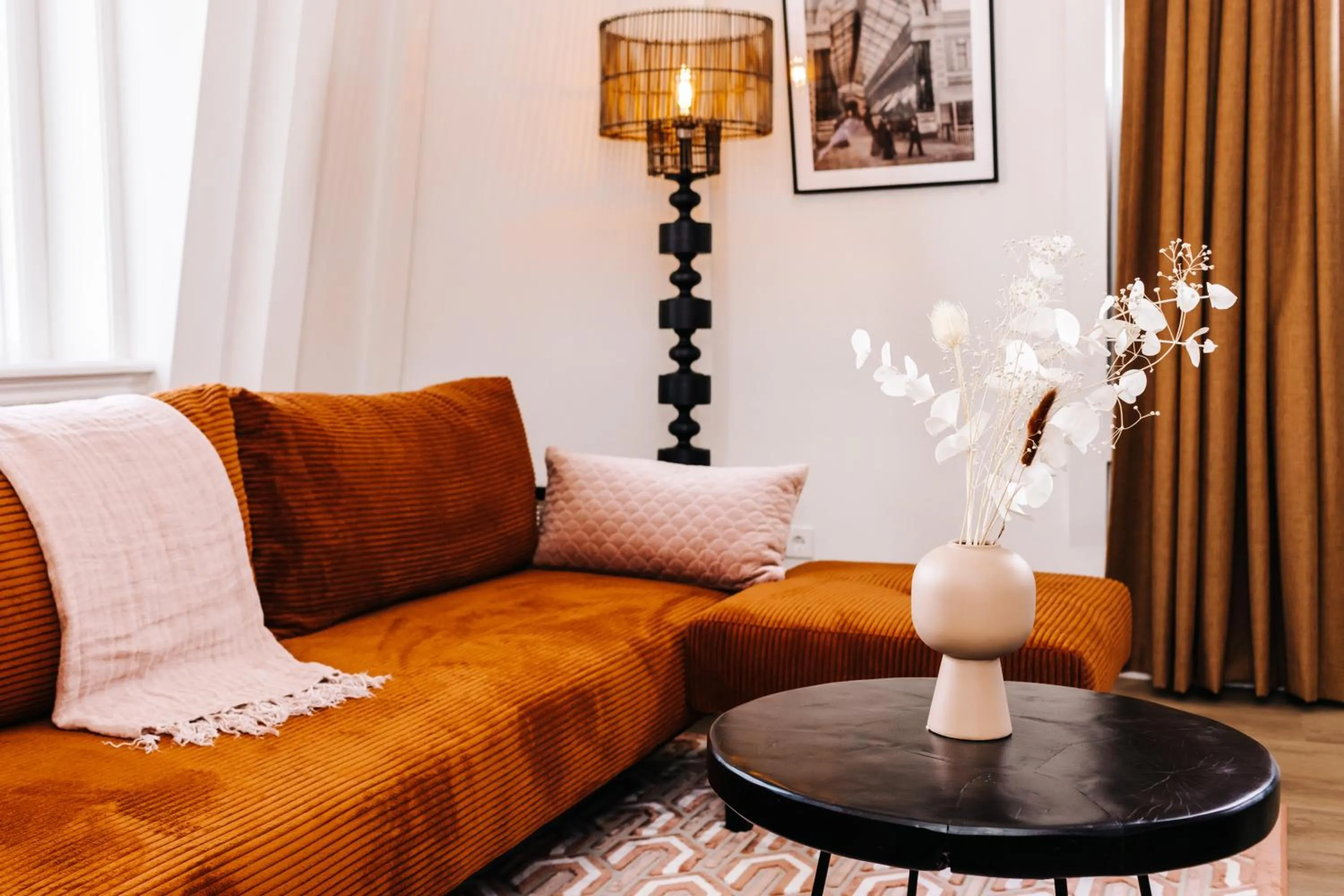 Seating area in Boutique hotel Margretha