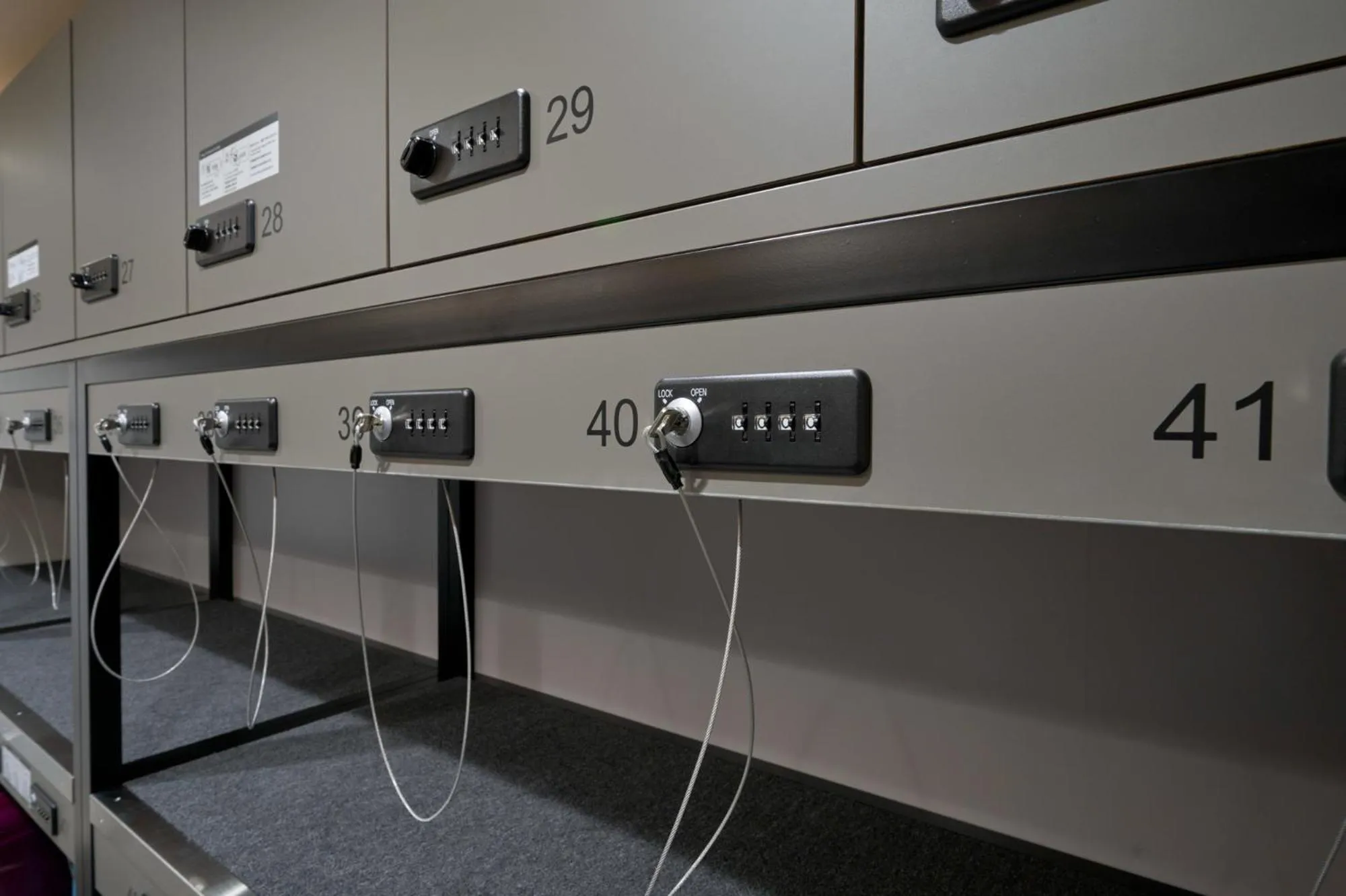 locker in Hotel Hokke Club Fukuoka