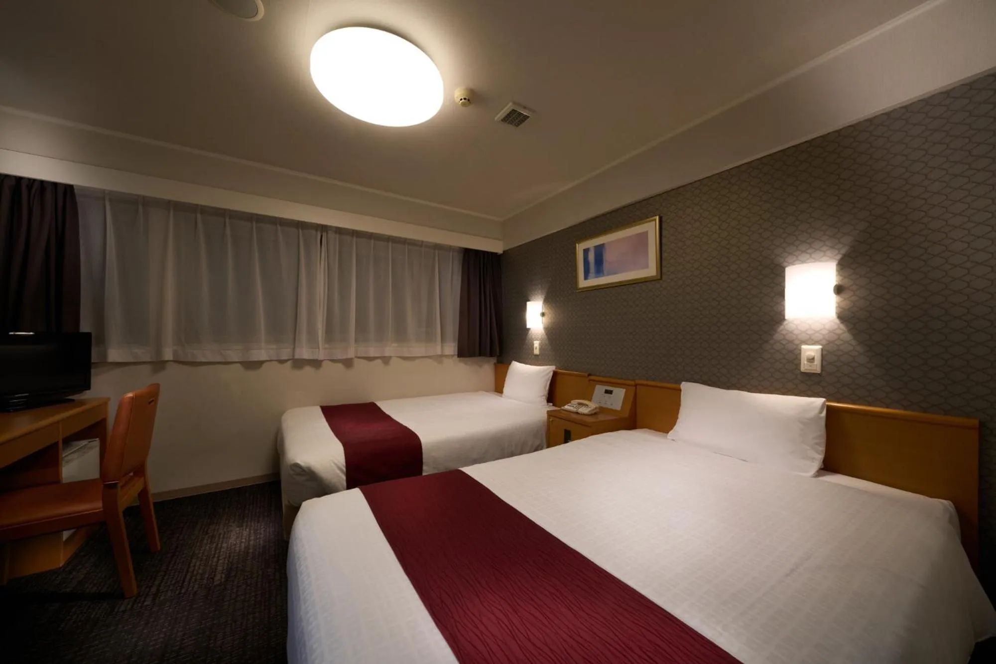 Bed in Hotel Hokke Club Fukuoka