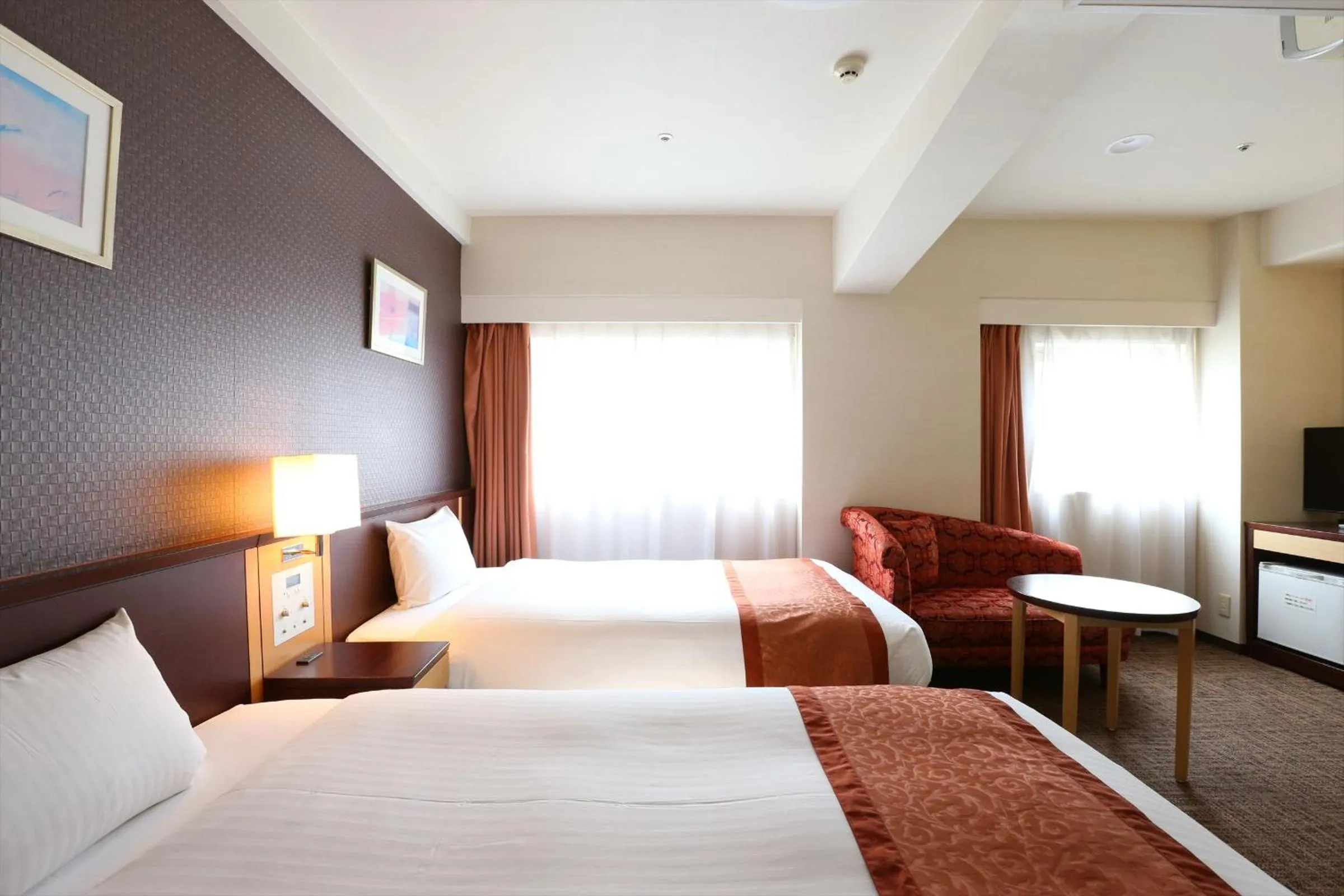 Bed in Hotel Hokke Club Fukuoka