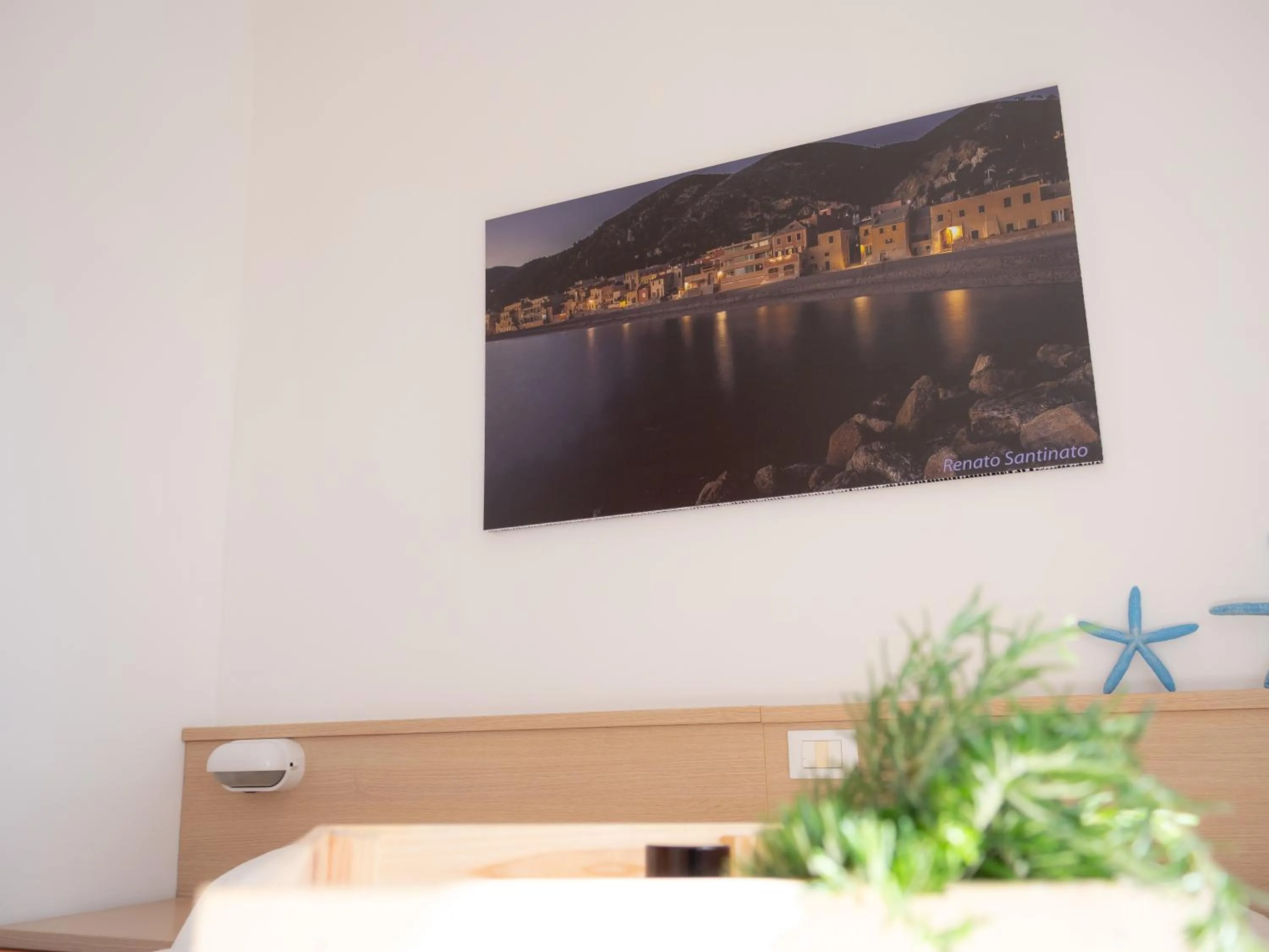 Bed in Hotel Liliana