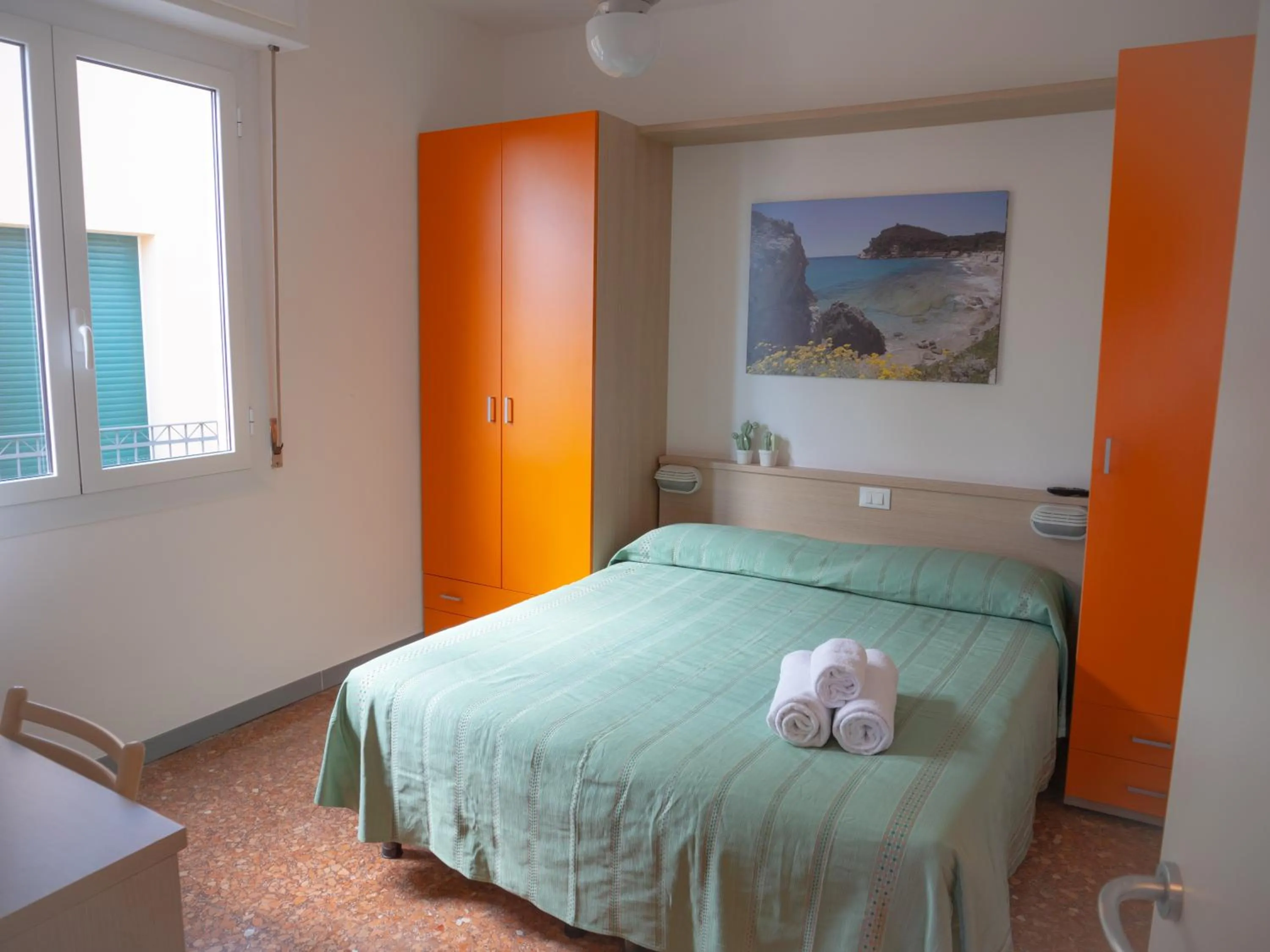 TV and multimedia, Bed in Hotel Liliana