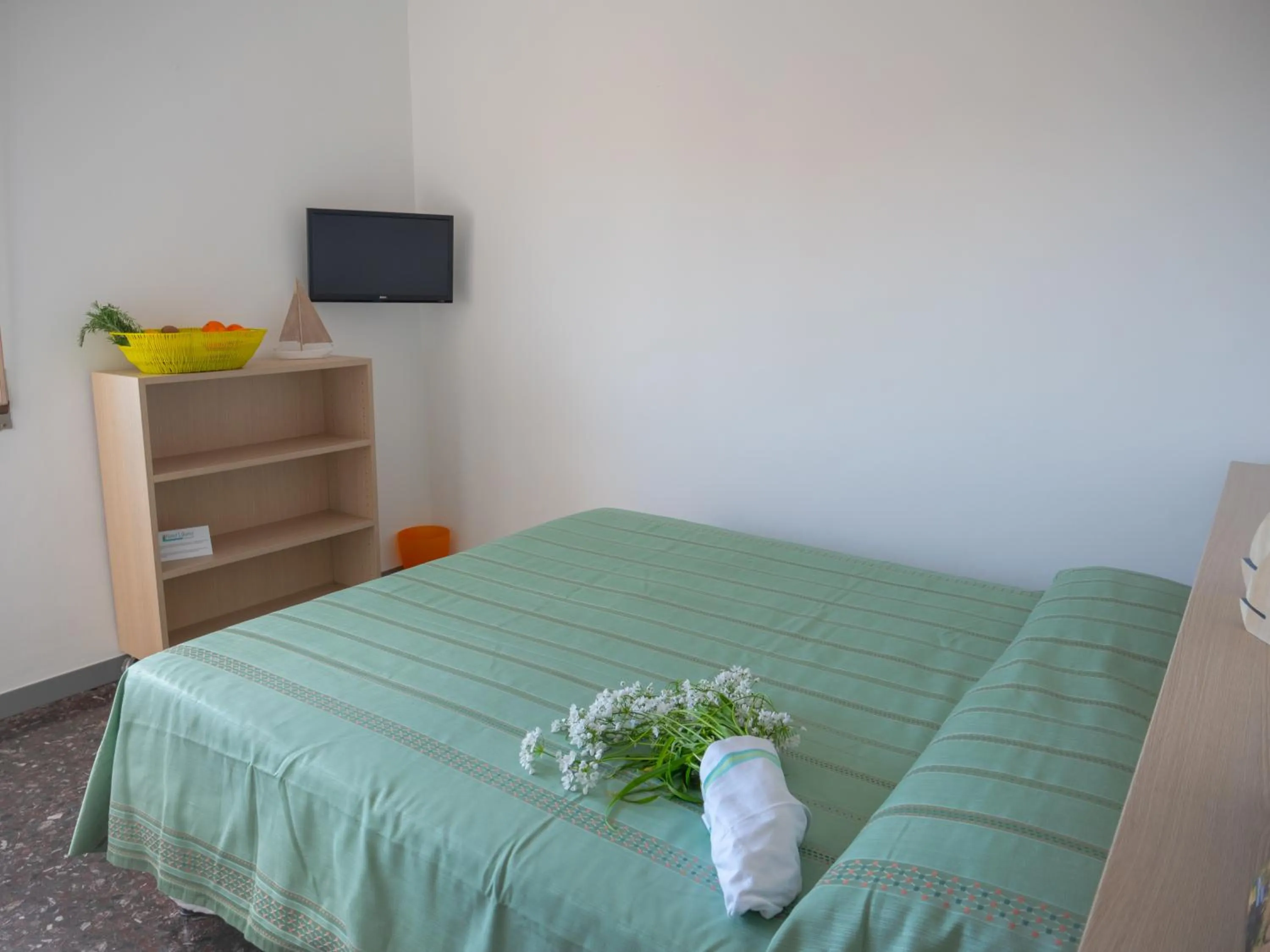 Bed in Hotel Liliana