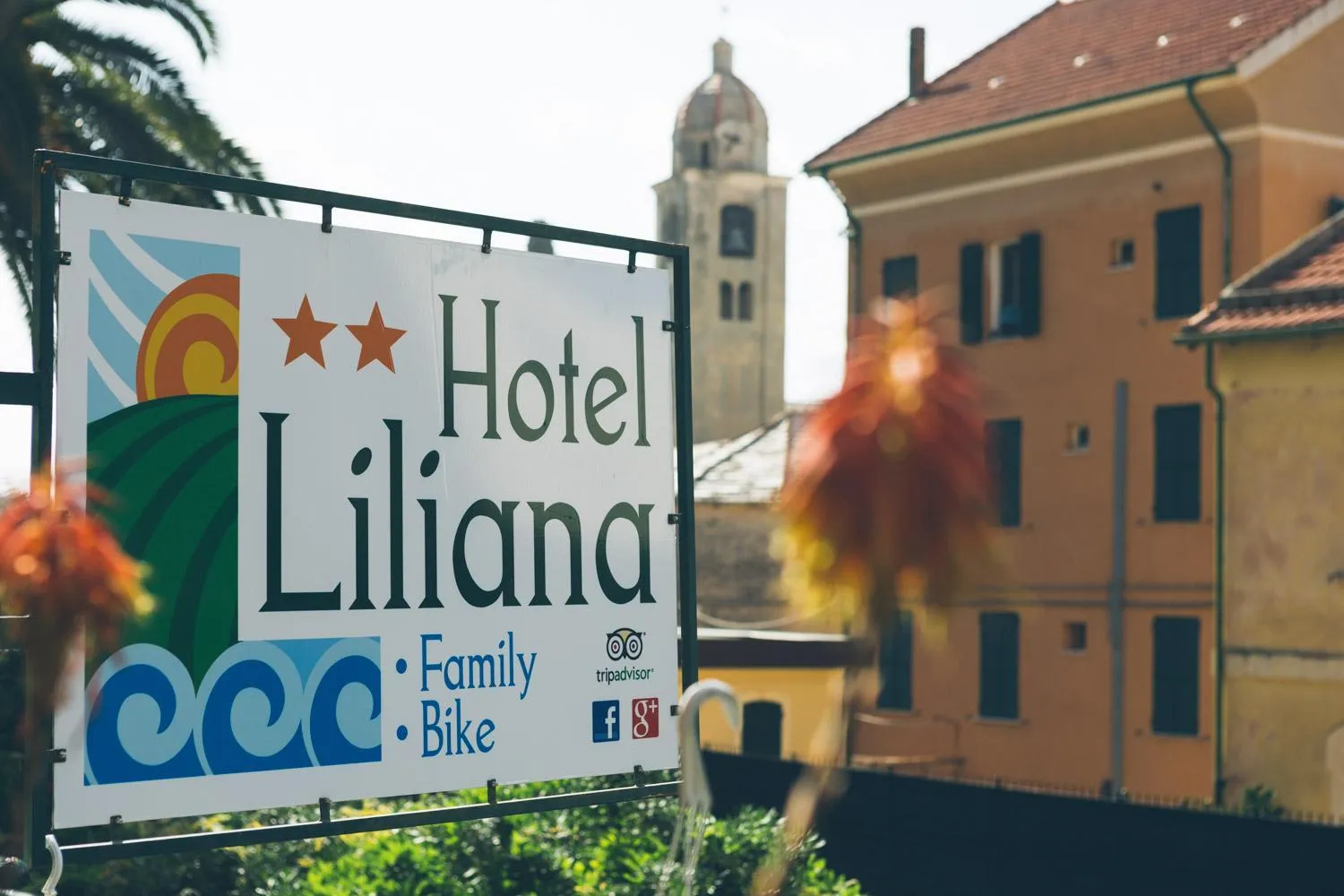 Property logo or sign in Hotel Liliana