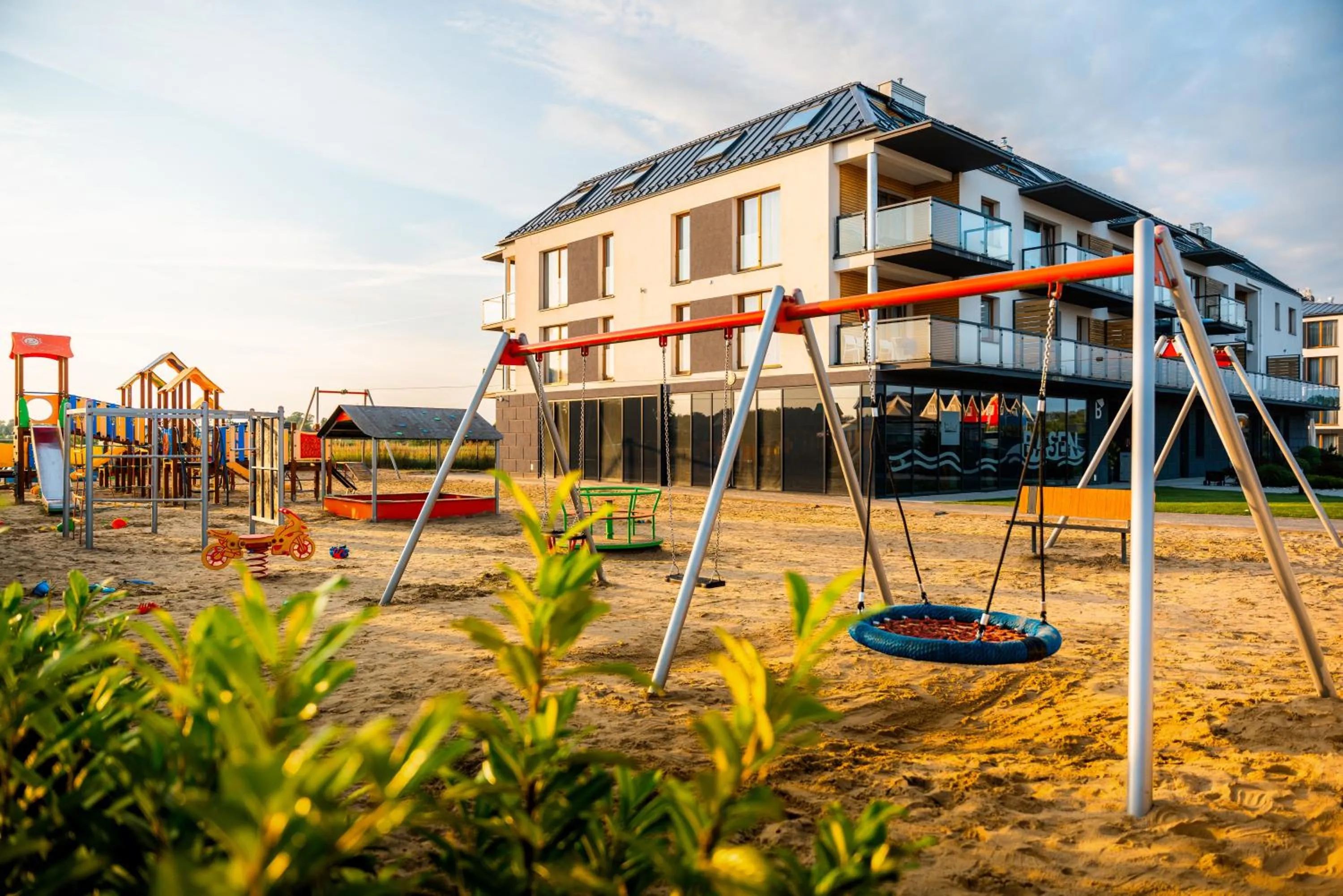 Children play ground in Blu Apartments