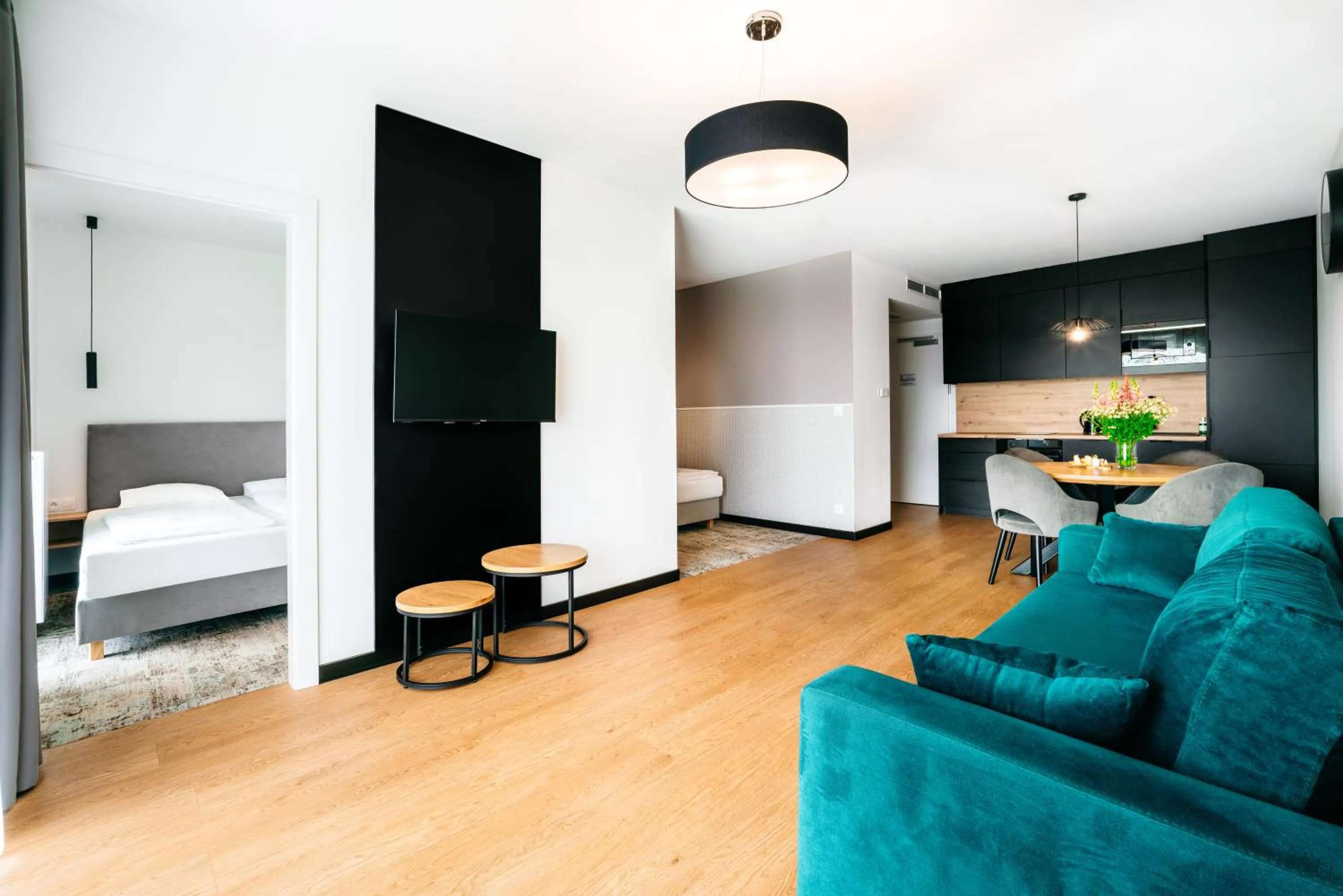 Bed in Blu Apartments