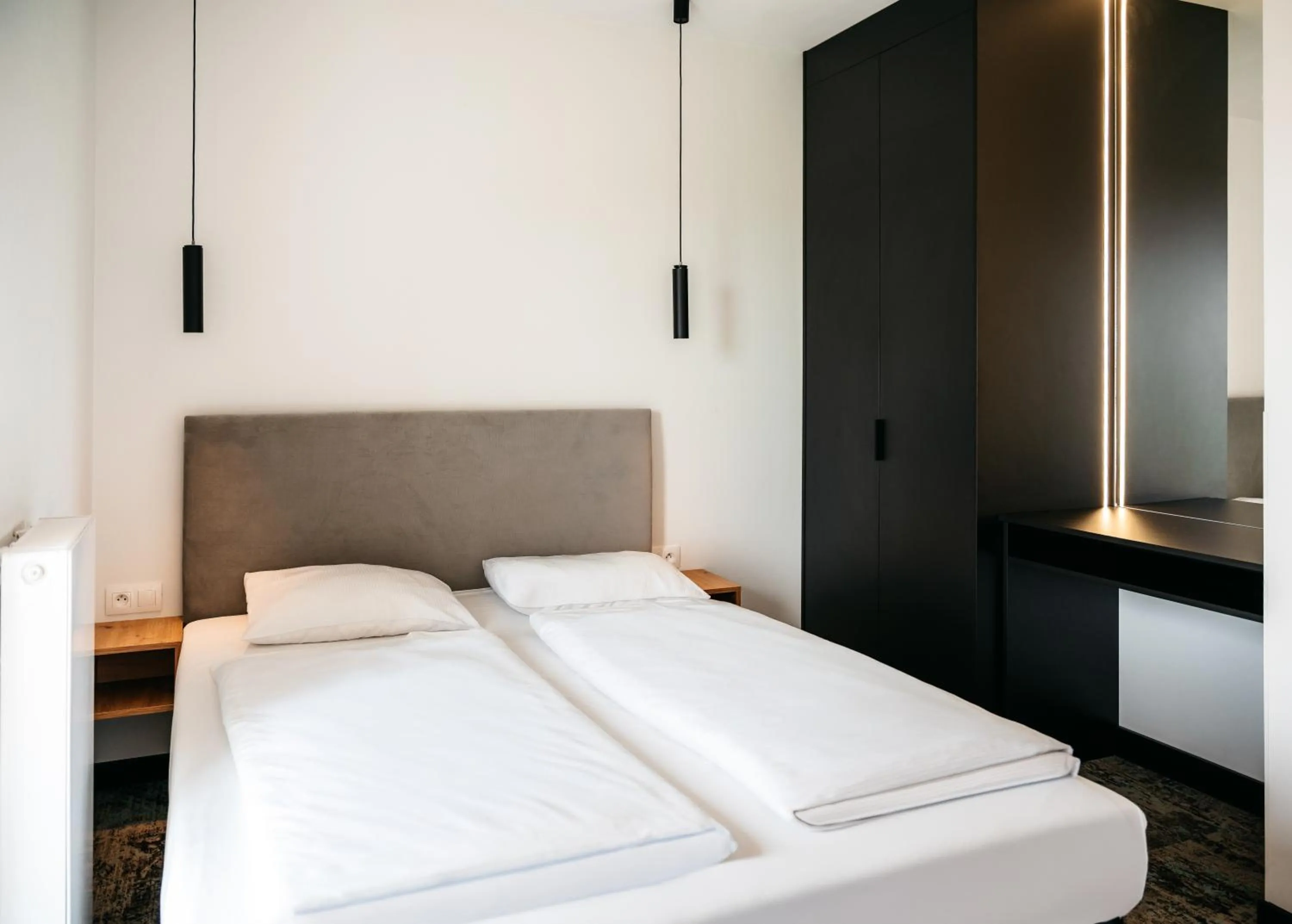 Bed in Blu Apartments