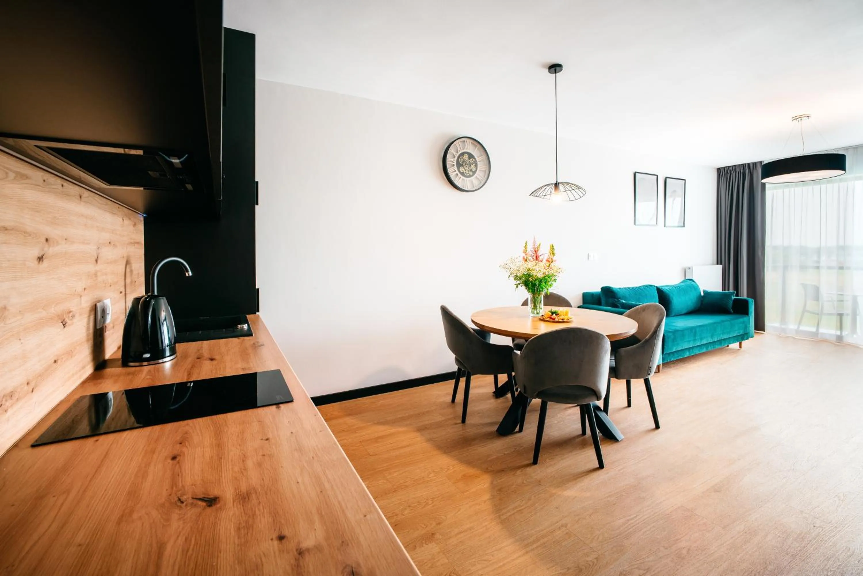 Kitchen or kitchenette in Blu Apartments