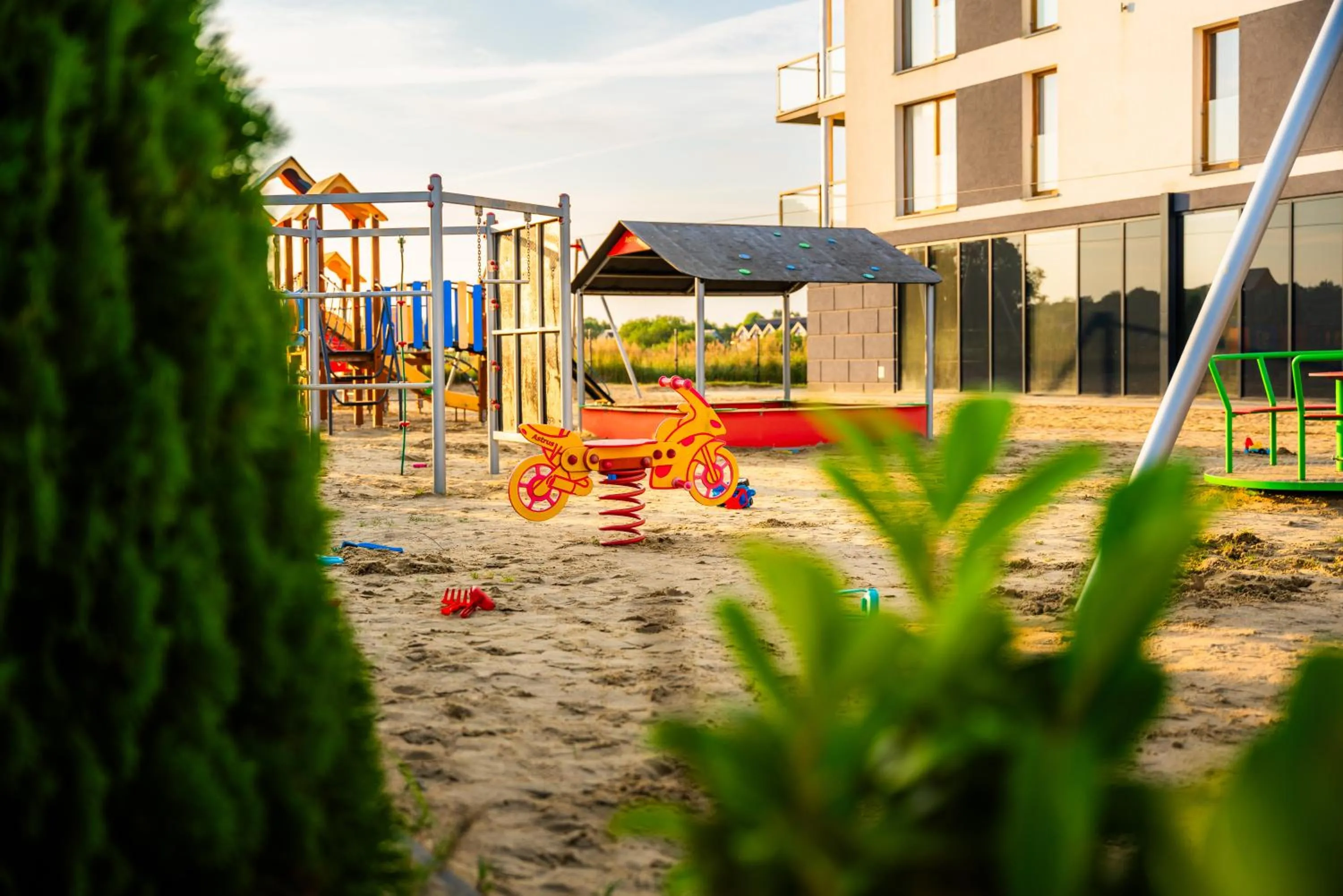 Children play ground in Blu Apartments