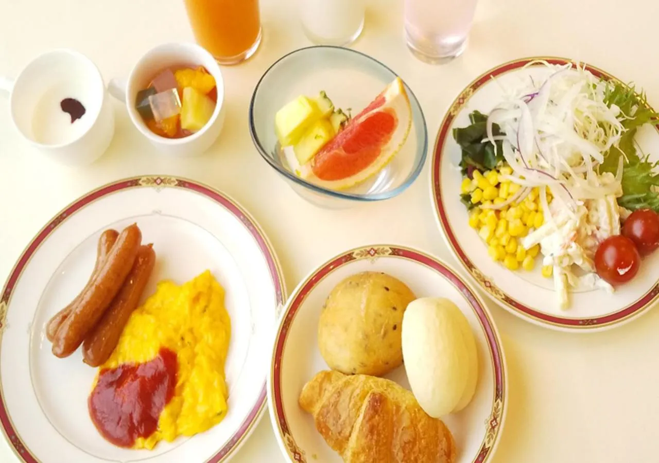 Buffet breakfast in Okura Hotel Takamatsu