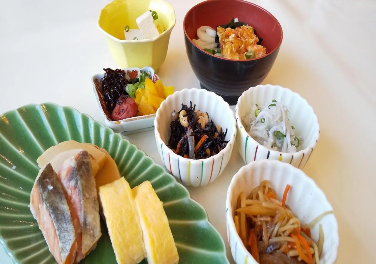 Buffet breakfast in Okura Hotel Takamatsu