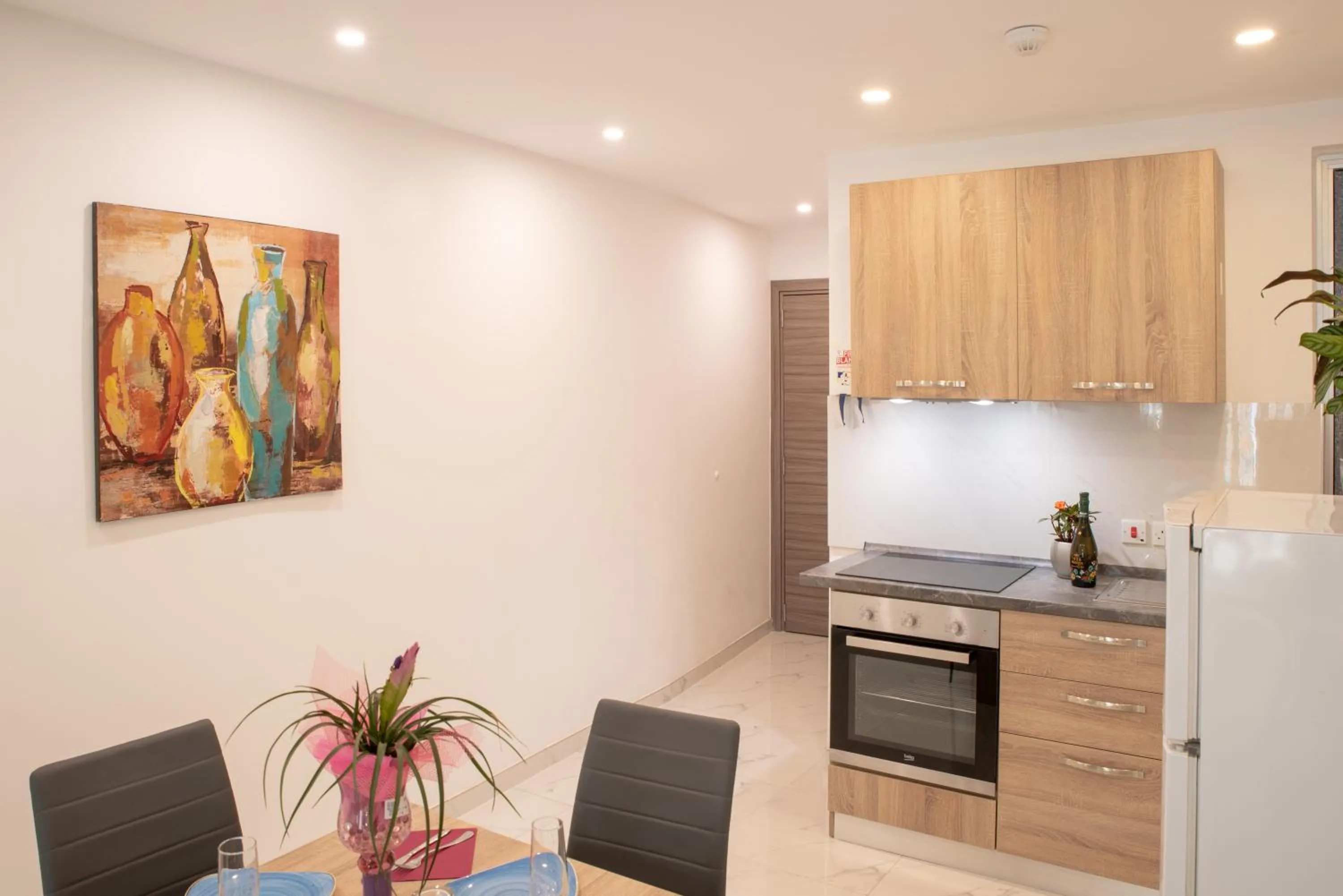 Kitchen or kitchenette in For Rest Aparthotel