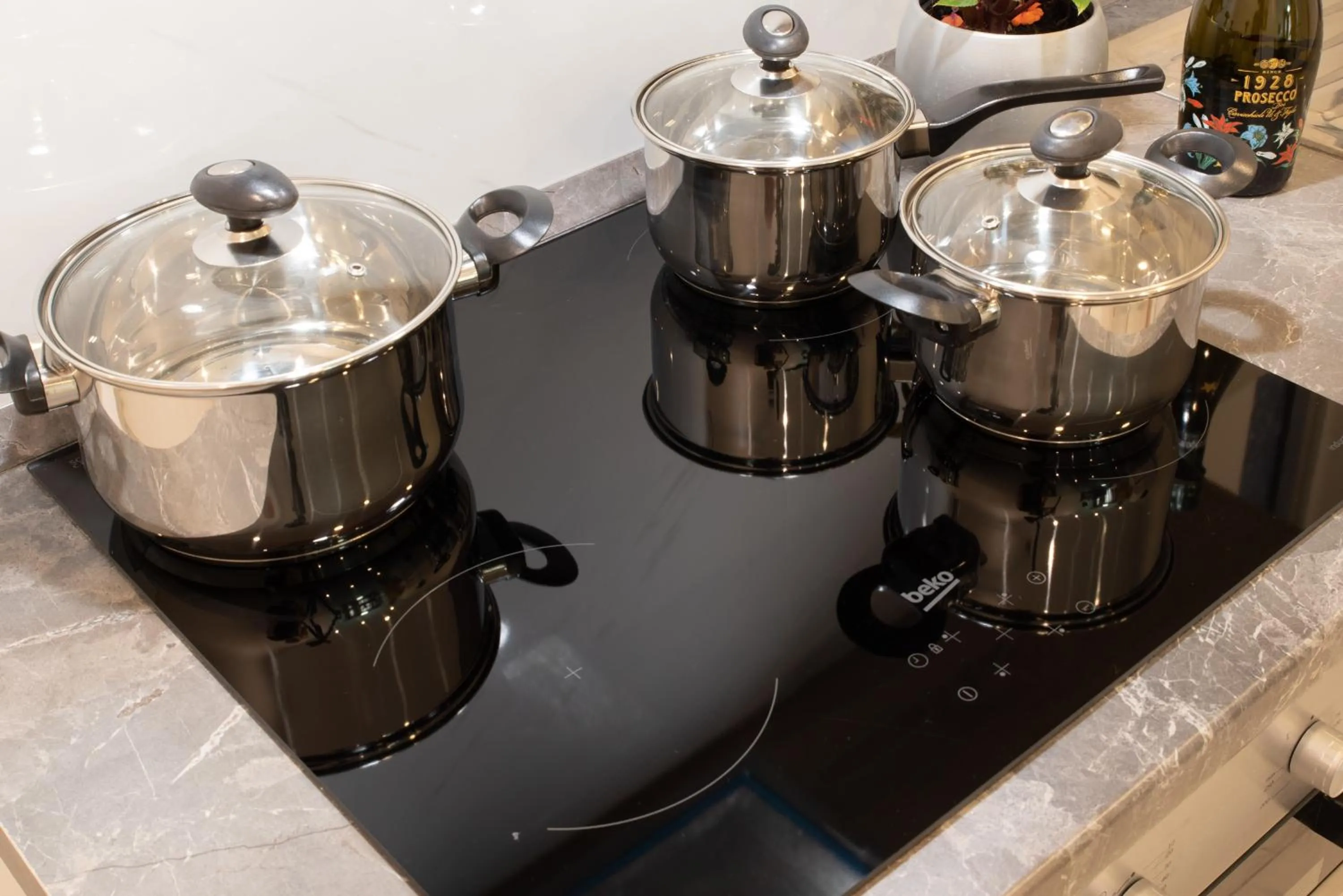 Kitchen or kitchenette in For Rest Aparthotel