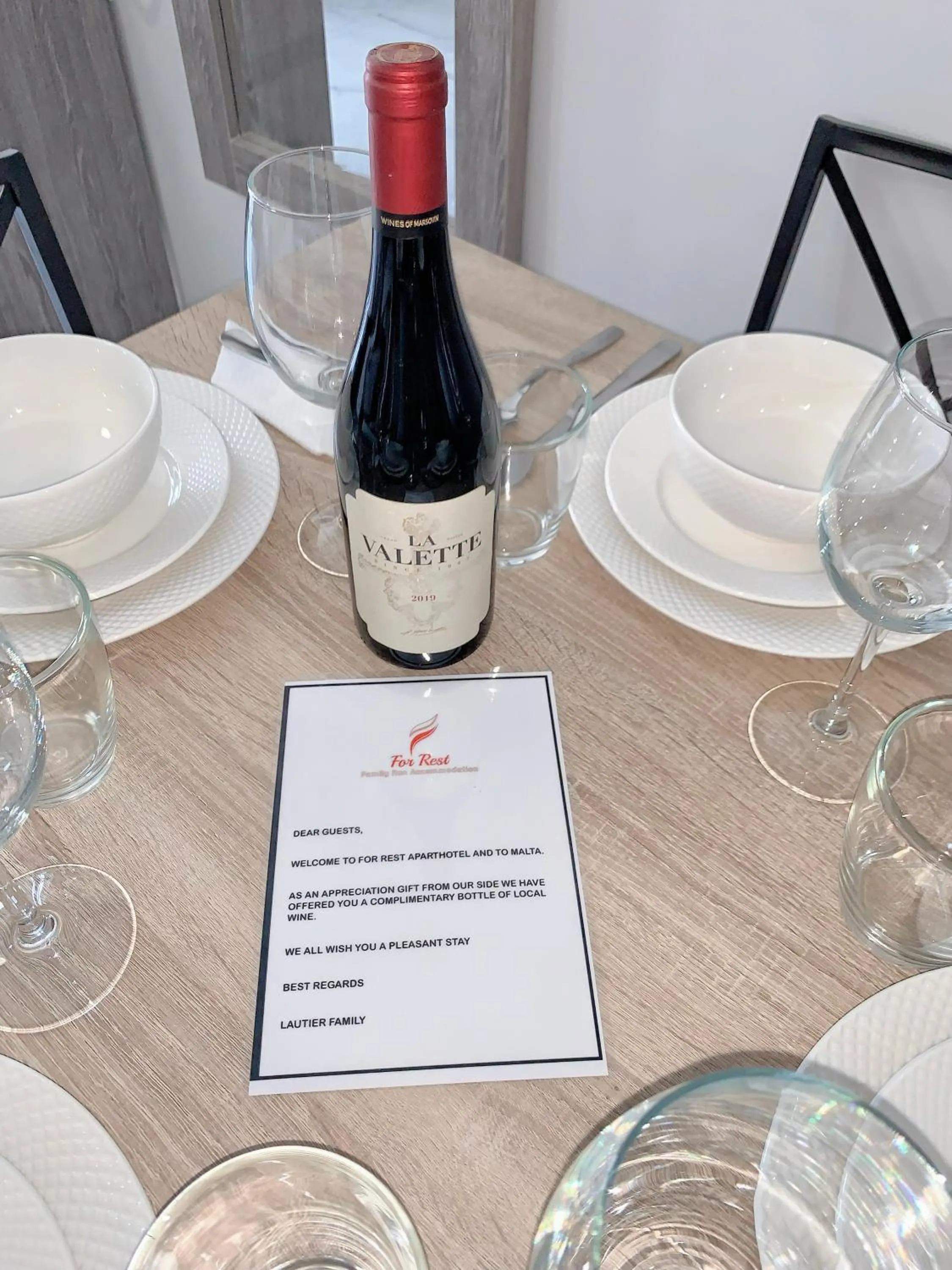 Food and drinks in For Rest Aparthotel