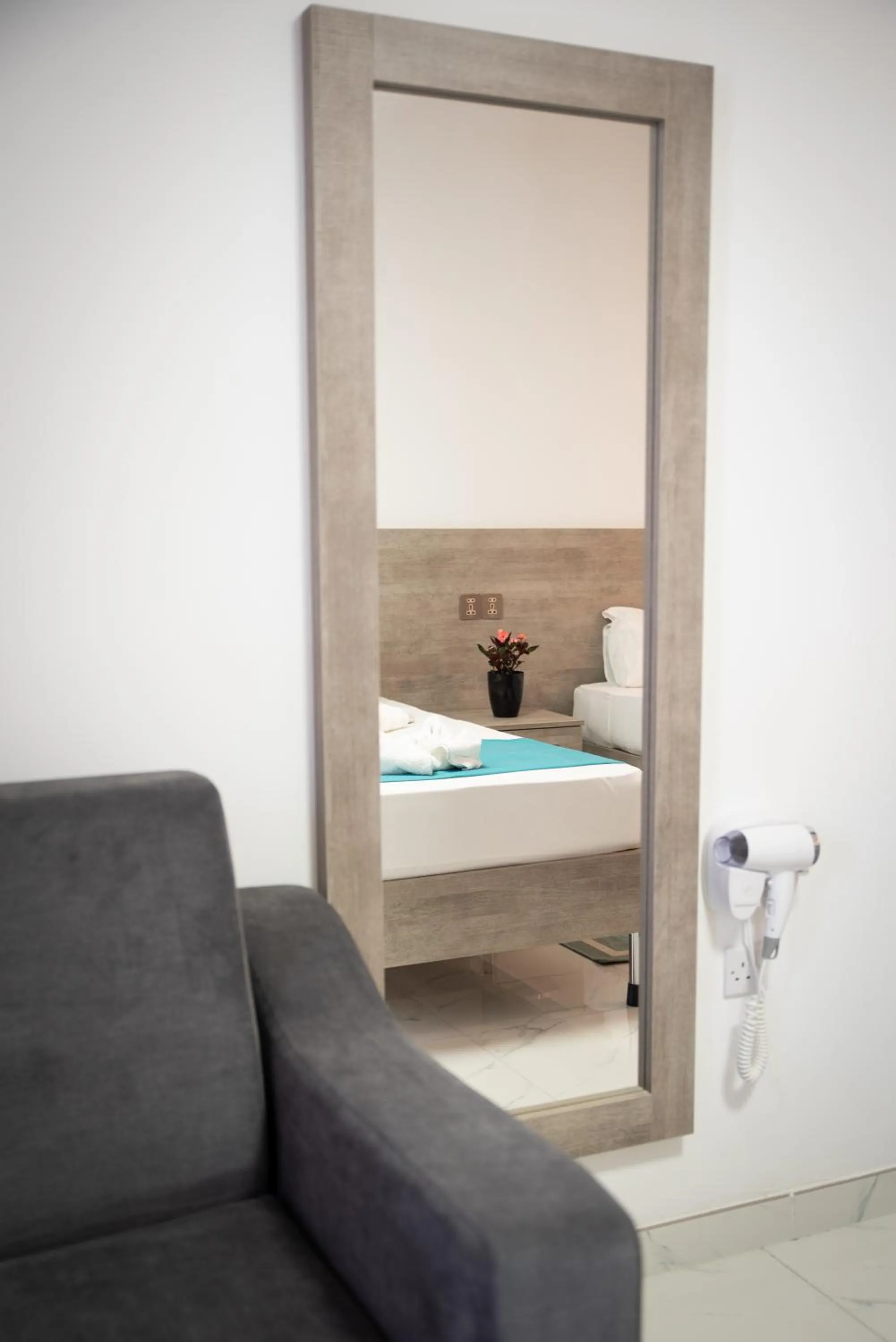 Living room, Bed in For Rest Aparthotel