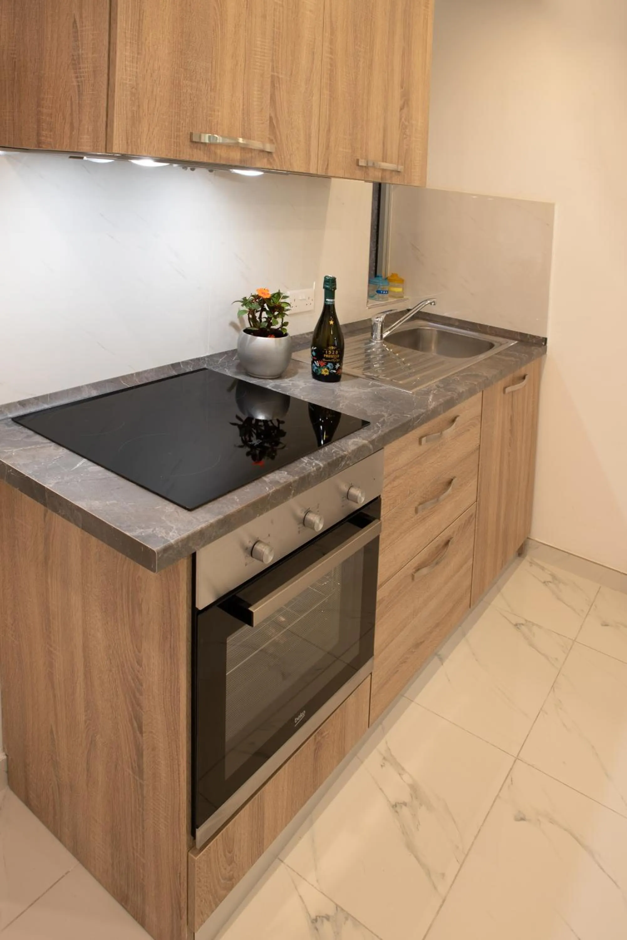 Kitchen or kitchenette in For Rest Aparthotel