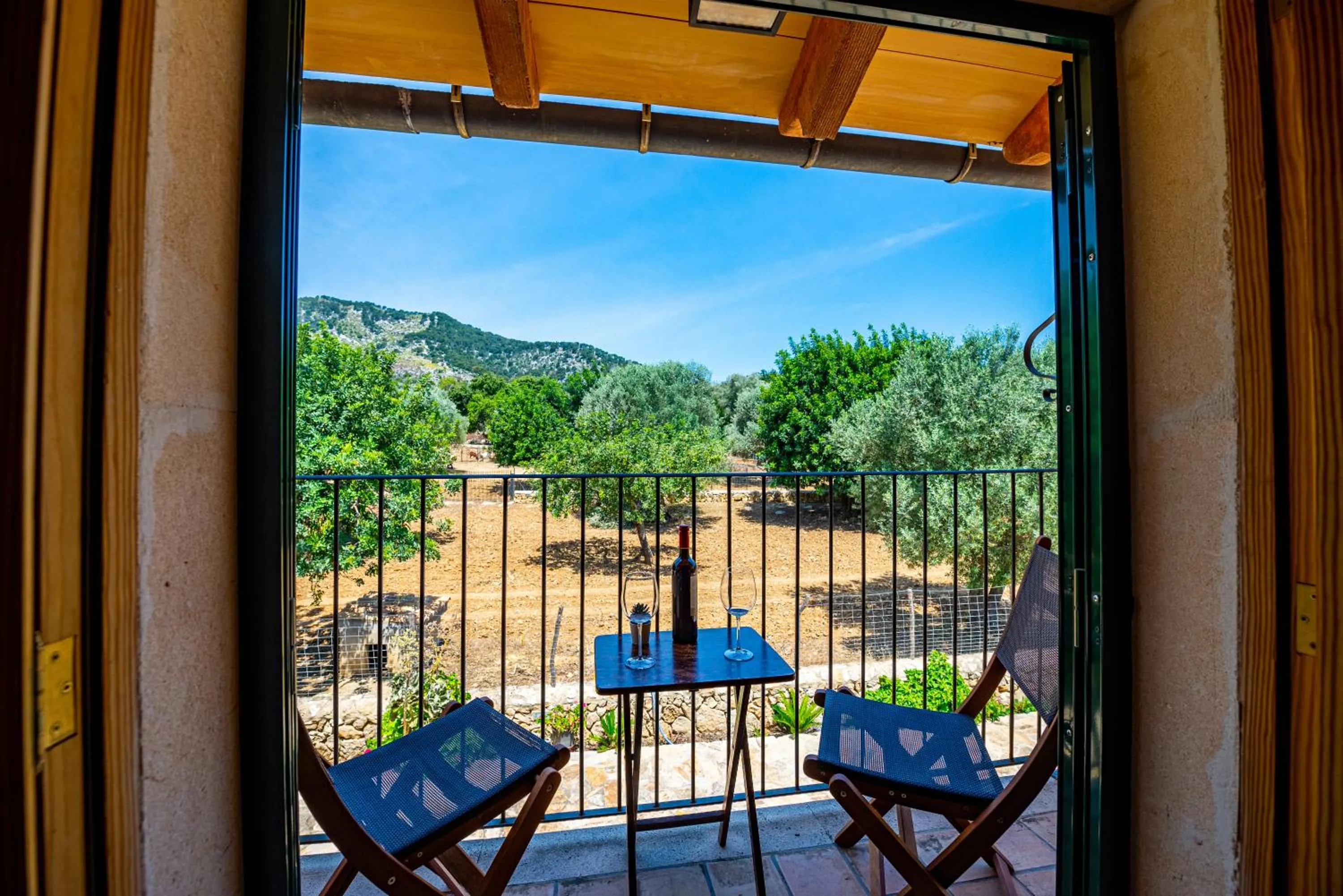 Balcony/Terrace in Finca - Agroturisme Sa Parellada